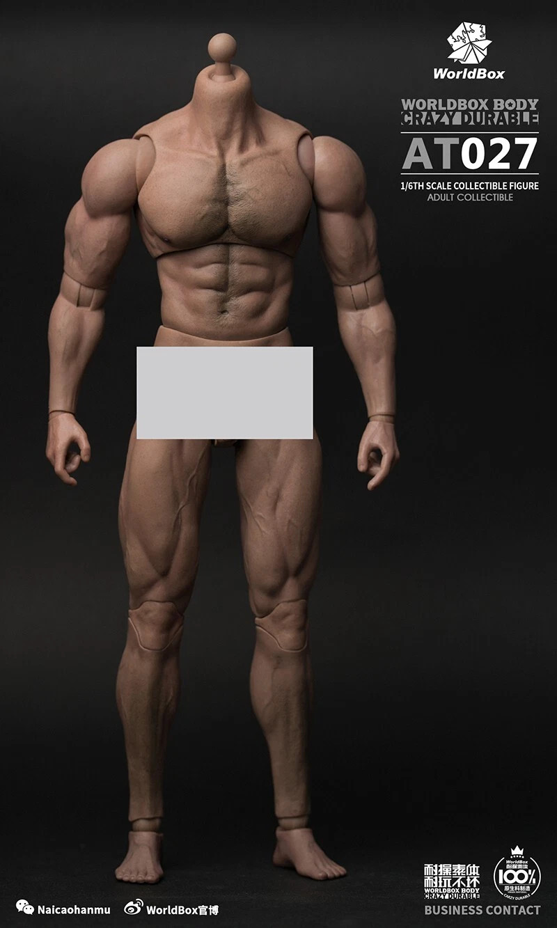 WorldBox World Box 1/6 Scale 12″ Crazy Durable Male Body WB-AT027 New