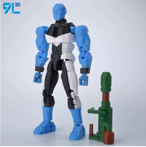 3D Printed Superhero Action Figure Collectible Deadpool Spider-Man Venom