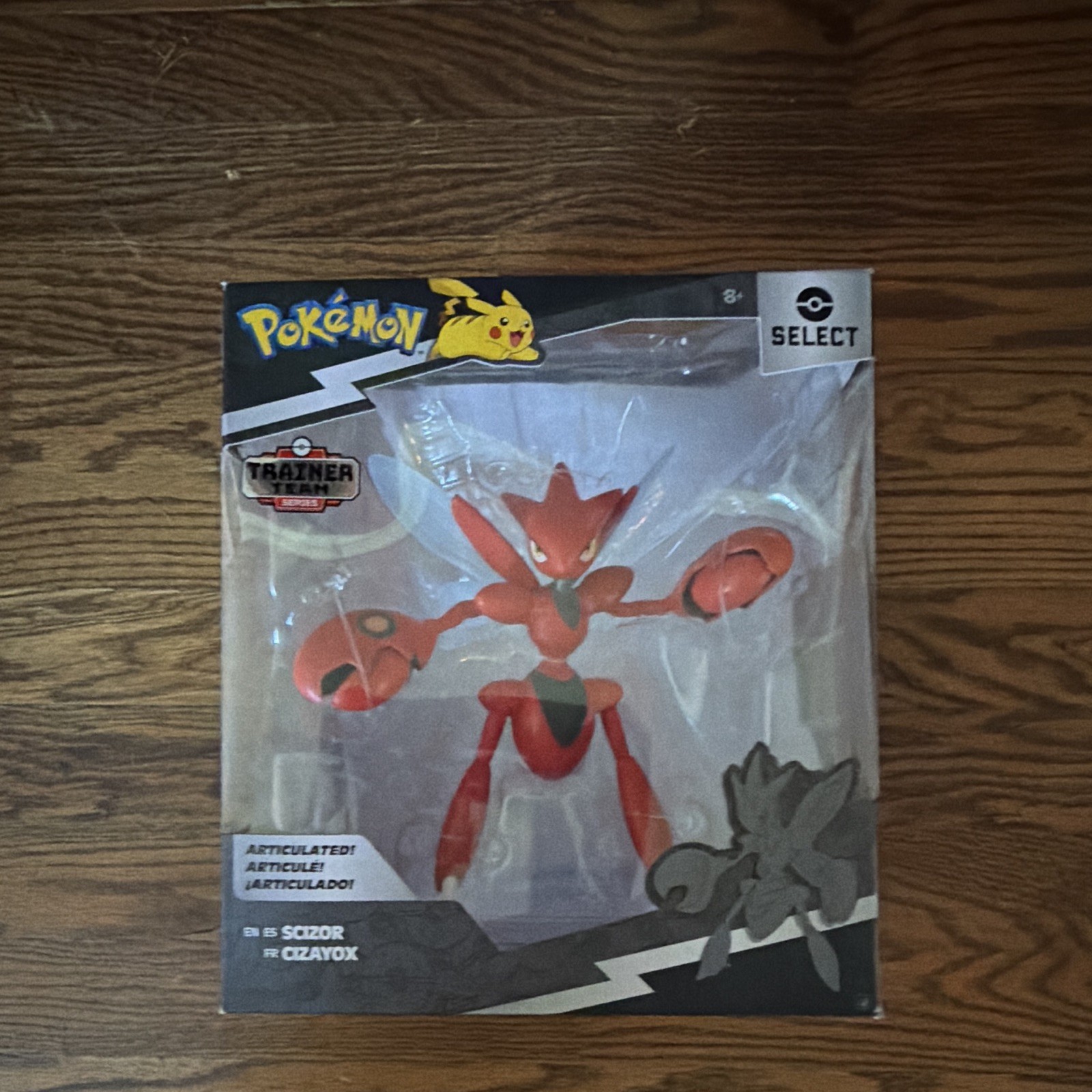 Jazwares Pokémon Select Series 11 Scizor Red Articulated Action Figure Age 8+