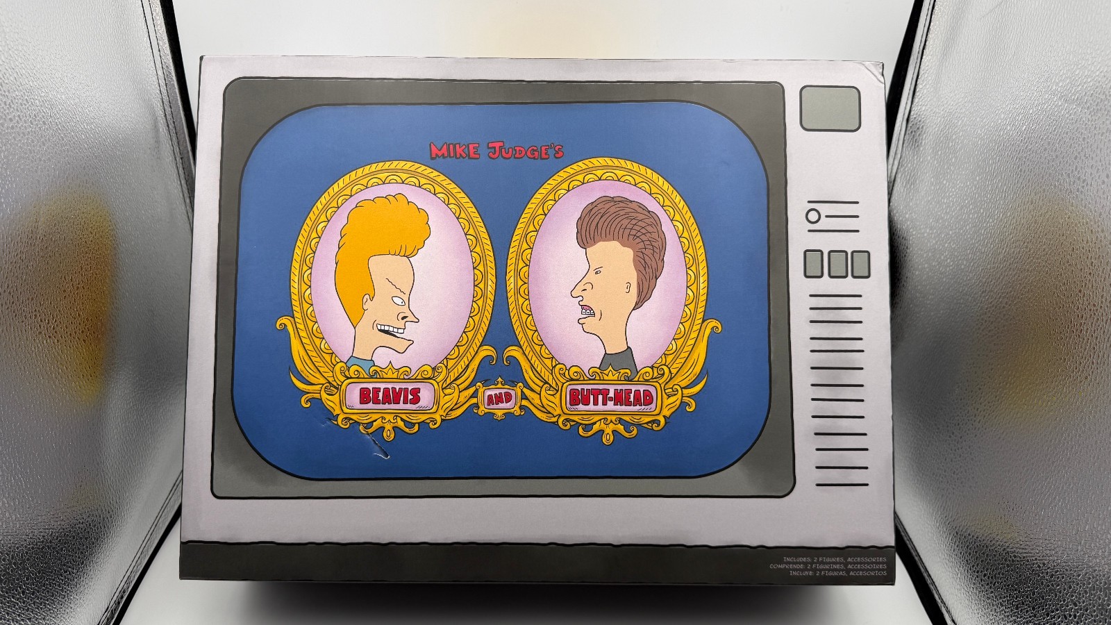 MONDO Beavis and Butt-Head Figures Standard Edition No Couch Damaged Box