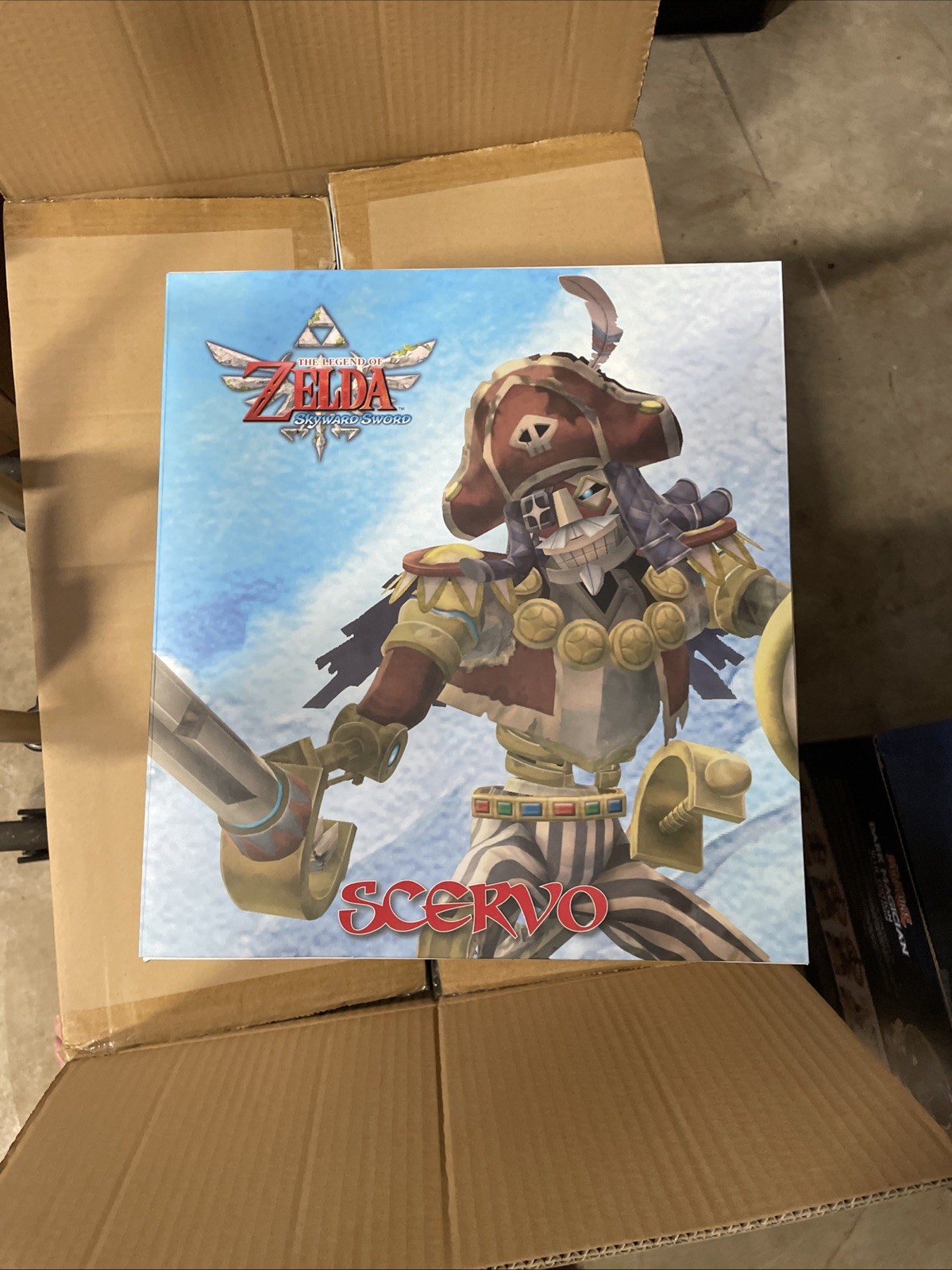 Complete The Legend of Zelda Skyward Sword: Scervo 10″ Figure by Dark Horse