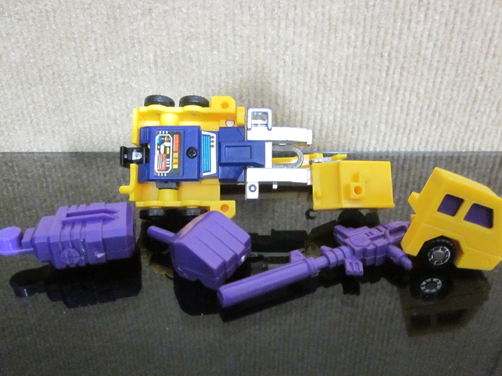 Transformers G1 Hook Devastator Constructicons Vintage Original 1985 For Parts