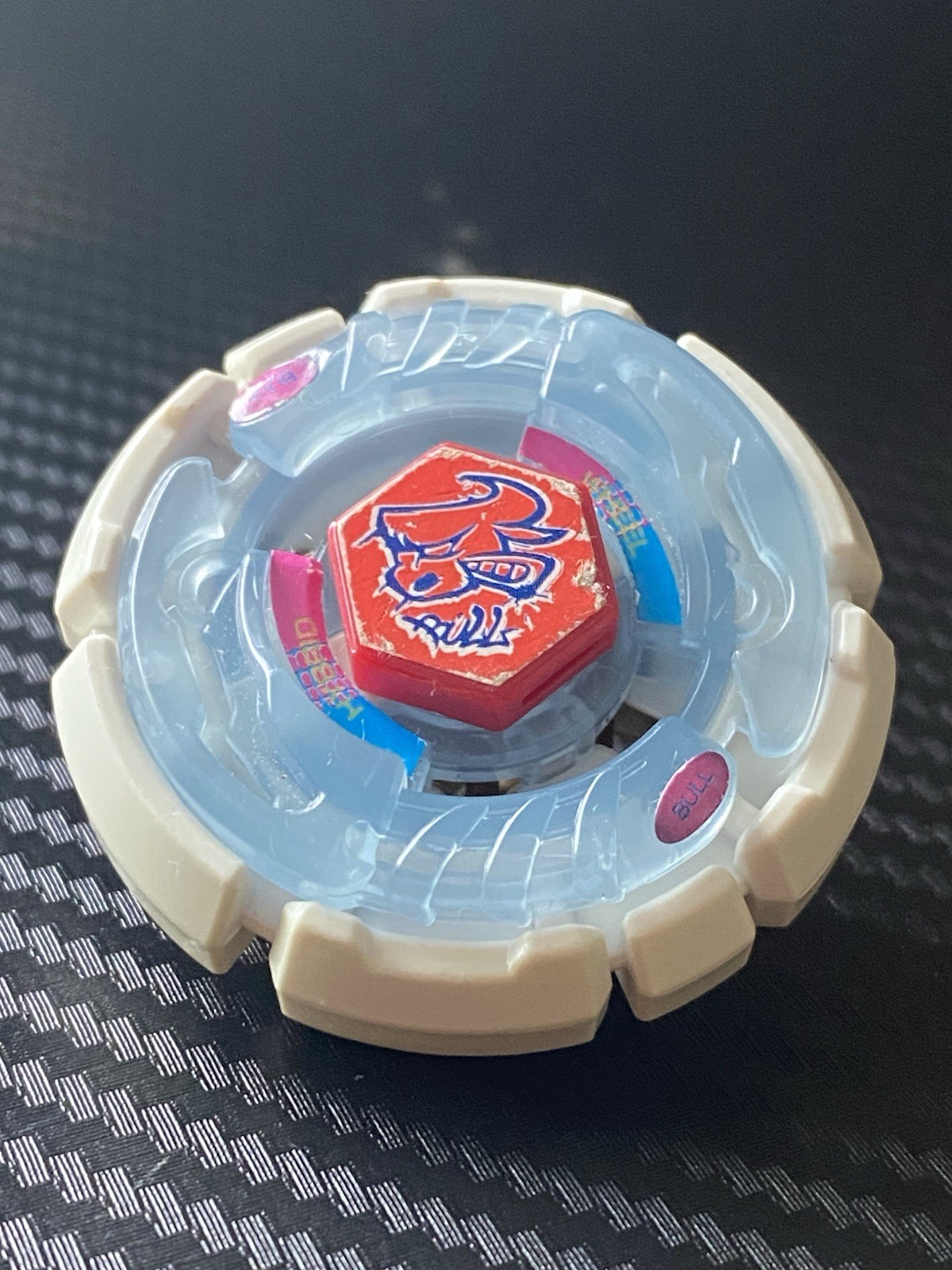 Beyblade Heat Bull D125WB Authentic Takara Tomy Metal Fight