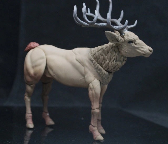 Mighty Steeds Kawiki Elk 1:18 Scale Vitruvian HACKS Compatible Articulated NIB