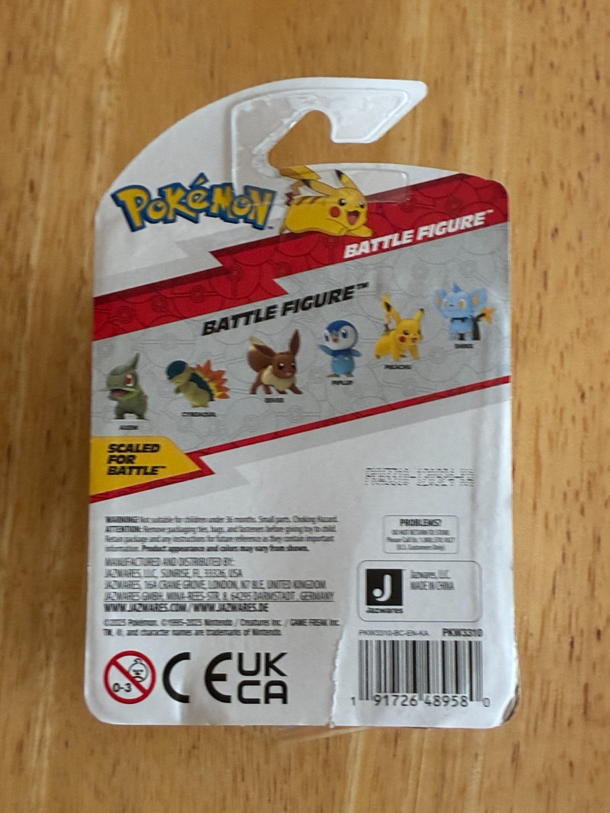 Pokemon Battle Ready! Eevee Battle Figure Pack New in Package