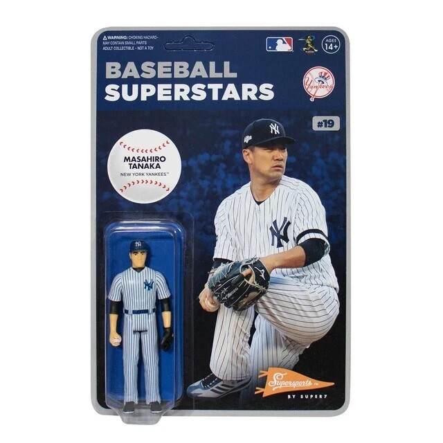 Masahiro Tanaka 2020 Baseball Superstars 3.75″ SUPER 7 ReAction MOC NEW