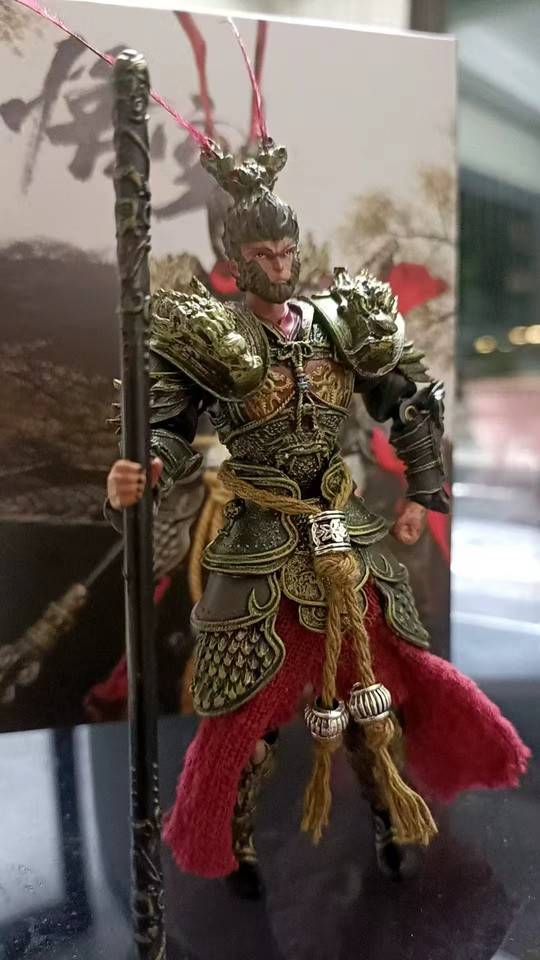 Black Myth Wukong GK Gold Armor Sun Wukong Figure Model w/box Action Toy New