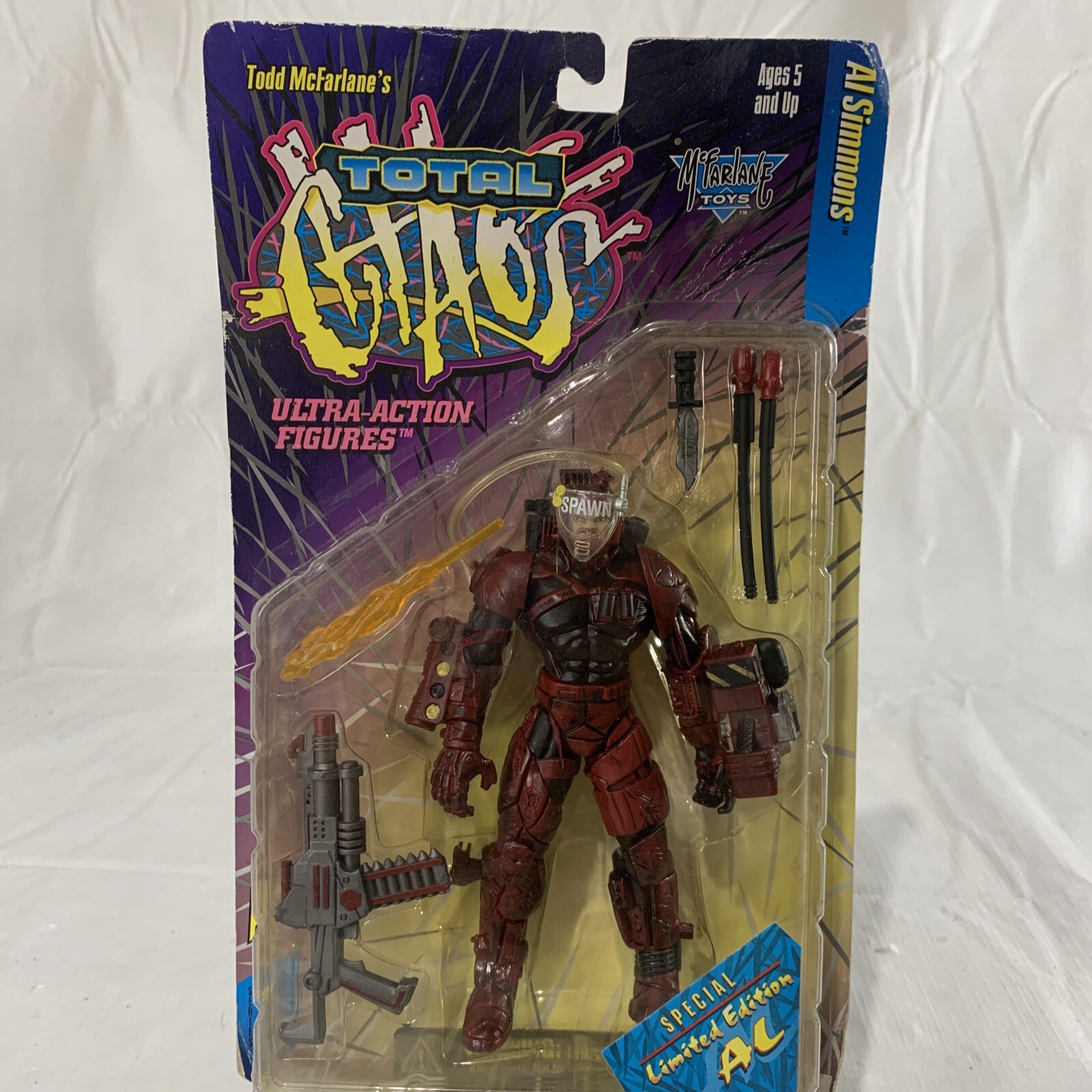 NEW McFarlane’s Total Chaos Special Limited Edition Al Simmons Action Figure