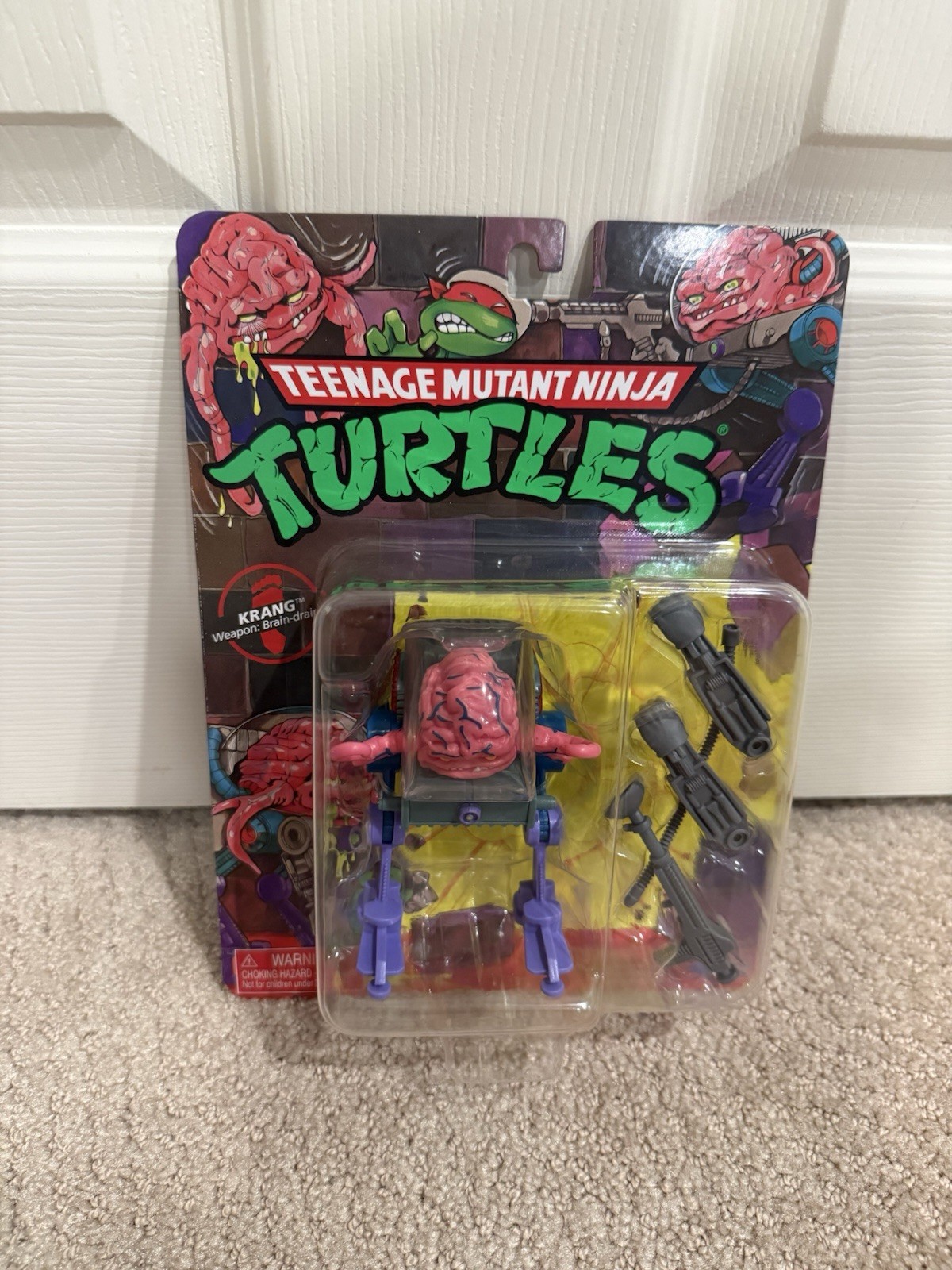 Teenage Mutant Ninja Turtles Krang TMNT Classic Retro Playmates Toys 2022 New