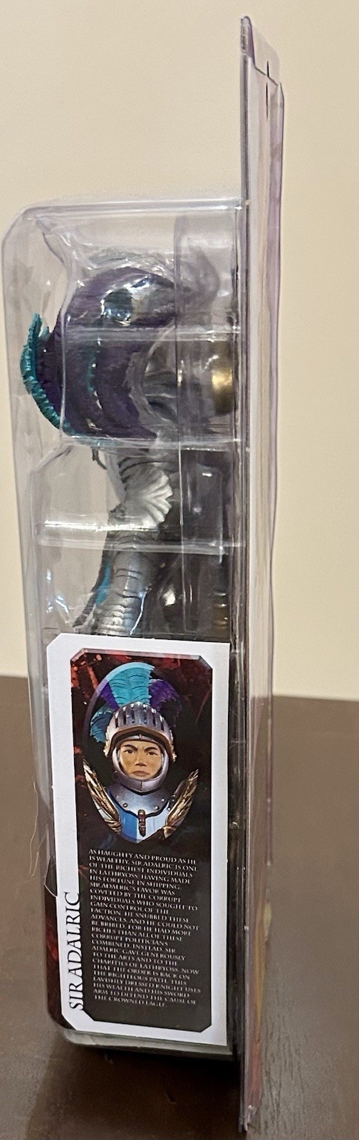 Mythic Legions Four Horsemen Studios Sir Adalric Figure MOC / NIB w/ Accessories