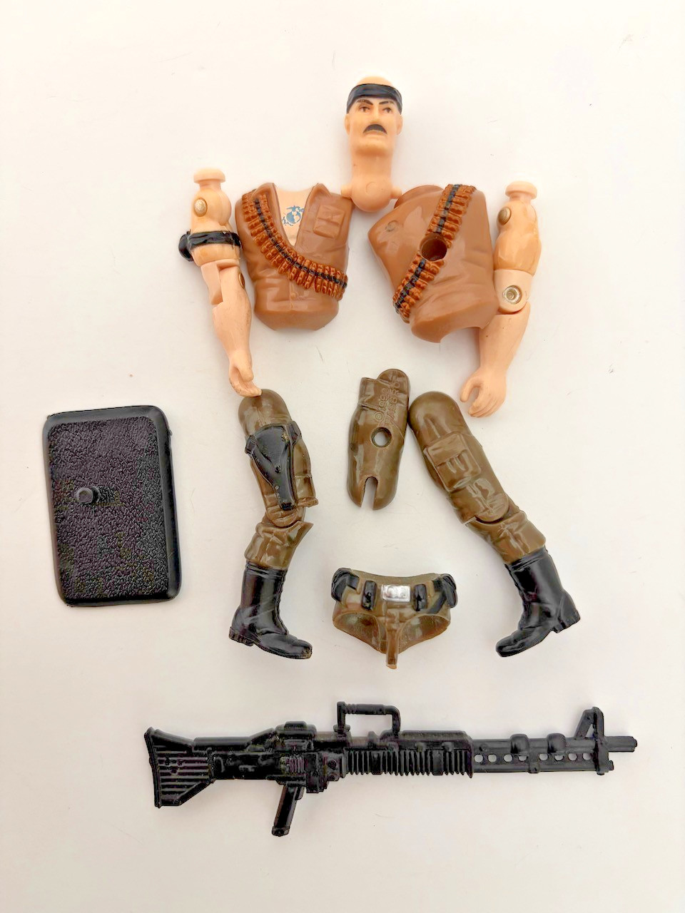 2001 Gi Joe Gung Ho (v7) Action Figure Body Parts & Accessories