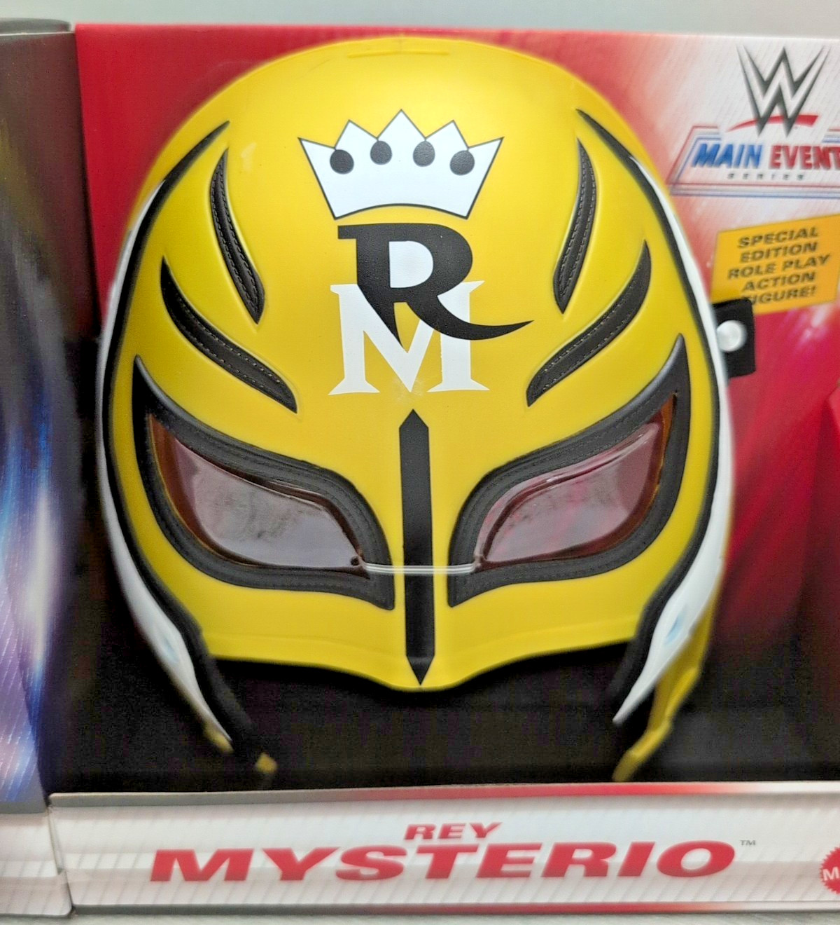 Rey Mysterio Role Play and Main Event Figure Mattel WWE Toy Wrestling NEW!
