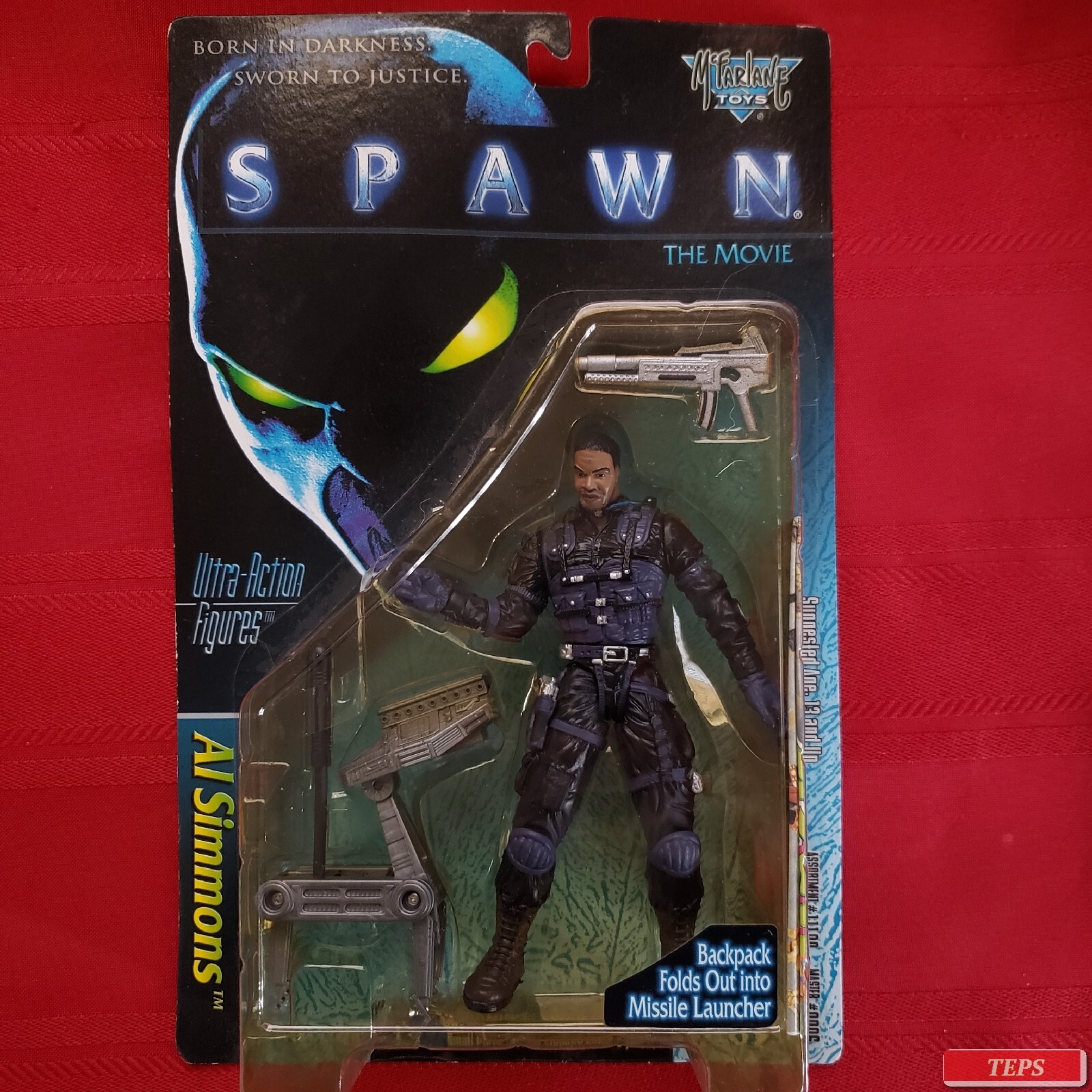 Spawn The Movie ” Al Simmons” McFarlane Toys Ultra -Action Figure [New Sealed]