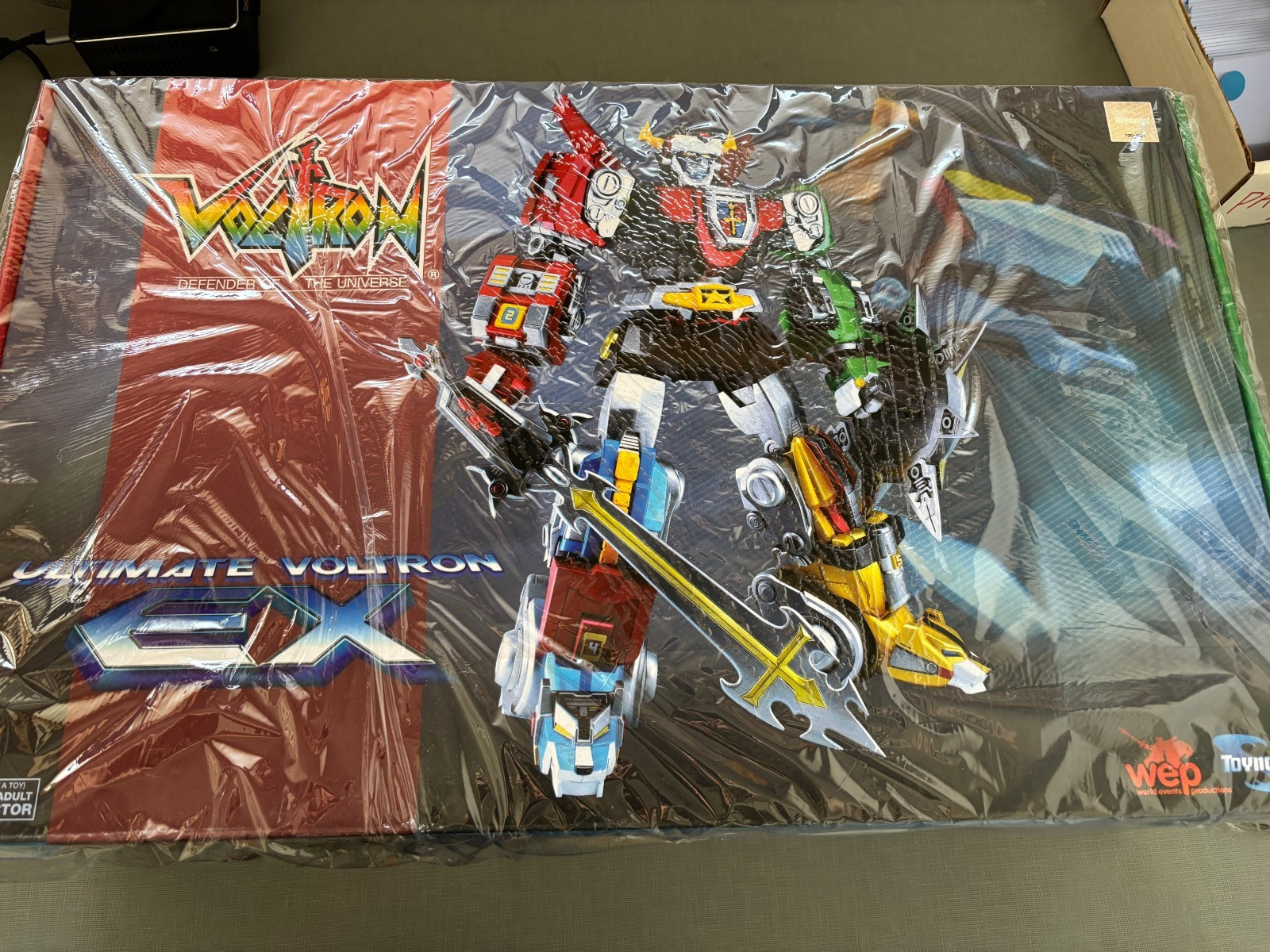 Voltron Golion Ultimate EX Ver. Gigante 40Cm Toynami Original Box #SG-10