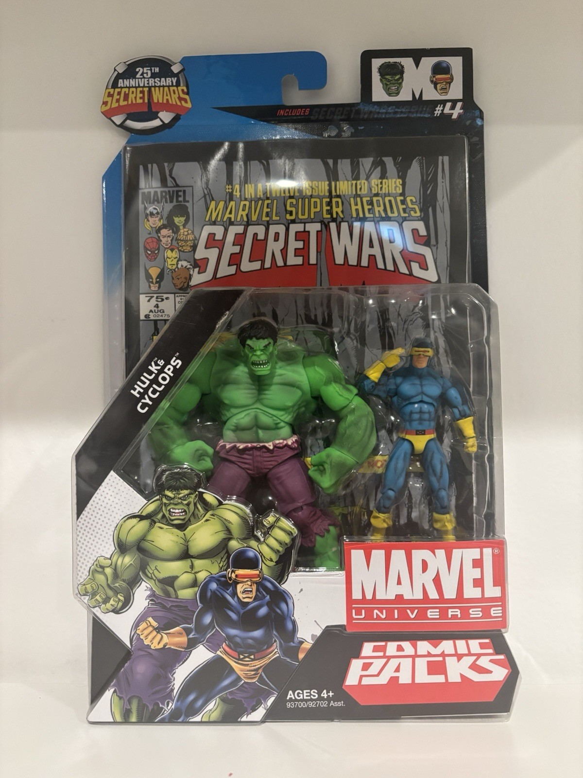 Marvel Universe Secret Wars Set Of 5 Comic Pack Figures MOC Sets May Vary