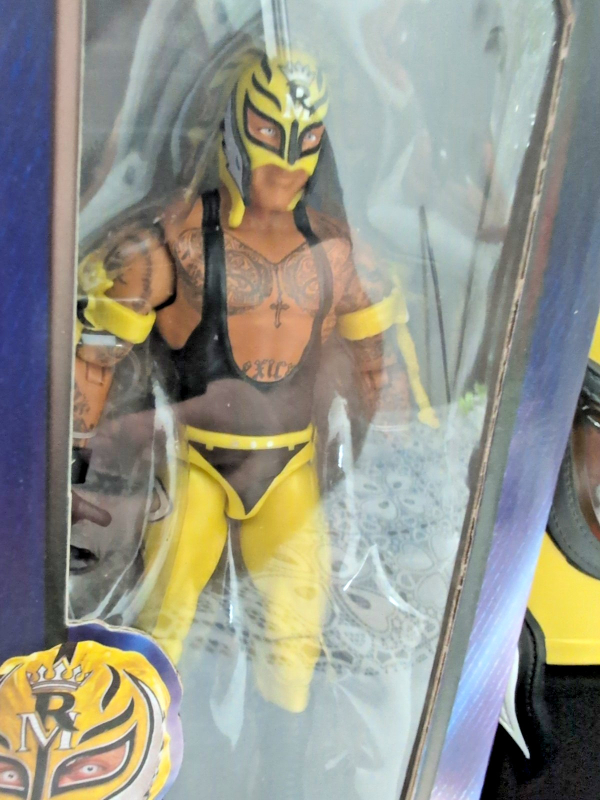 Rey Mysterio Role Play and Main Event Figure Mattel WWE Toy Wrestling NEW!