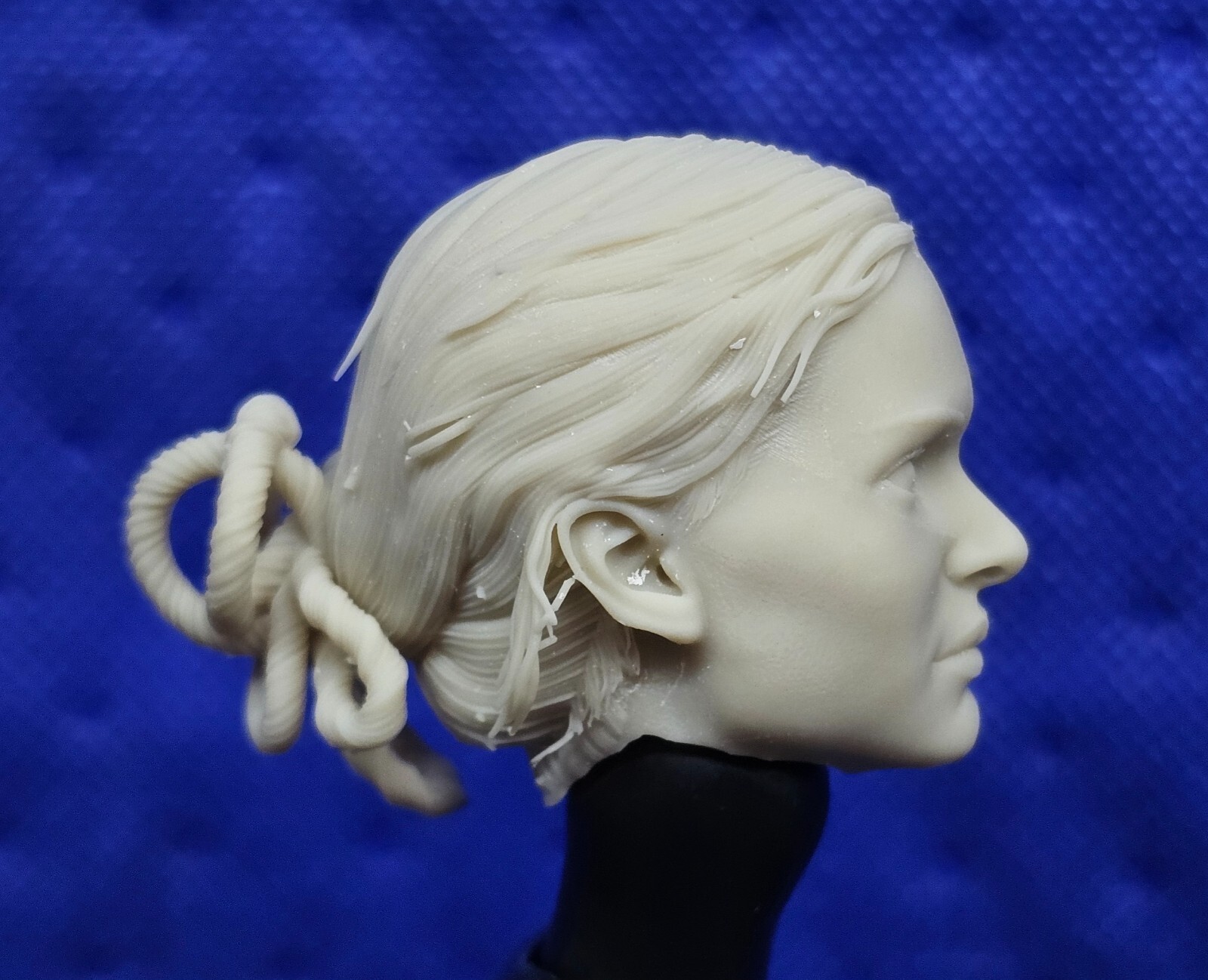 PADME HEAD SCULPT UNPAINTED 1:18 1:12 1:10 1:6 SCALE