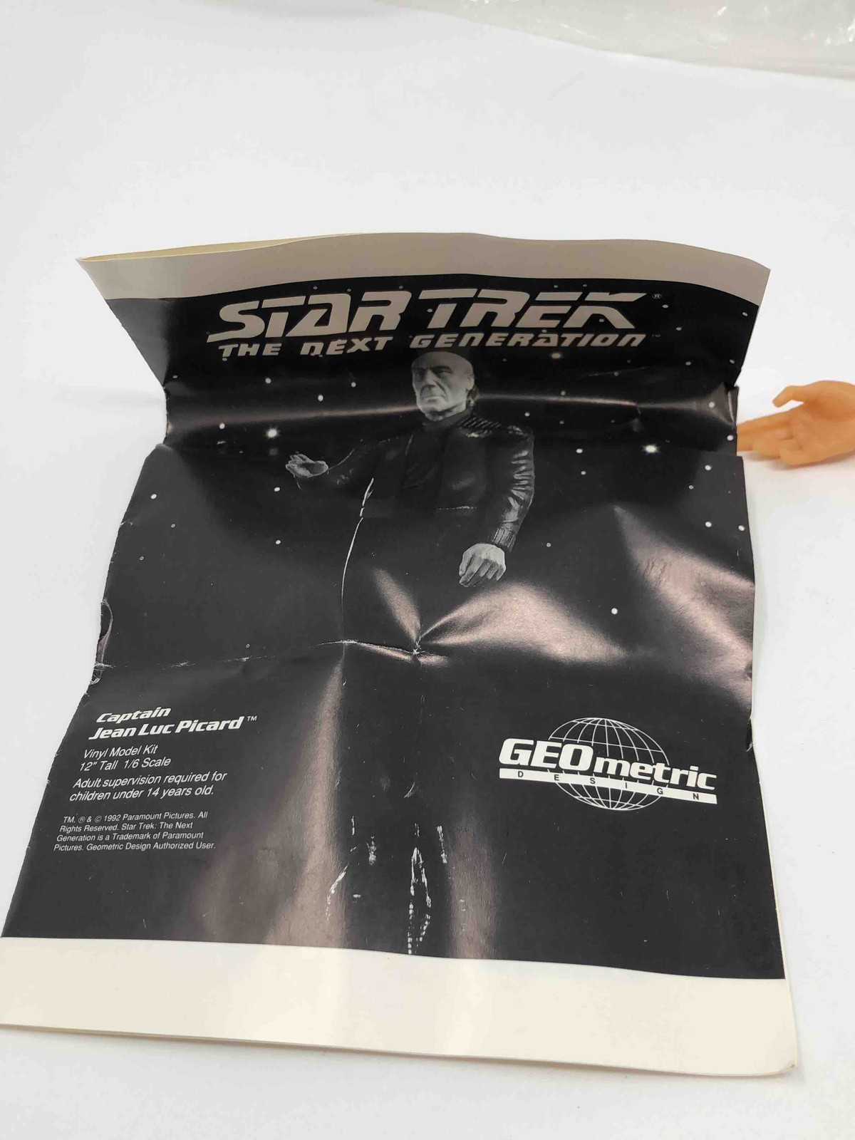 Geometric Star Trek The Next Generation Captain Jean Luc Picard Model Kit