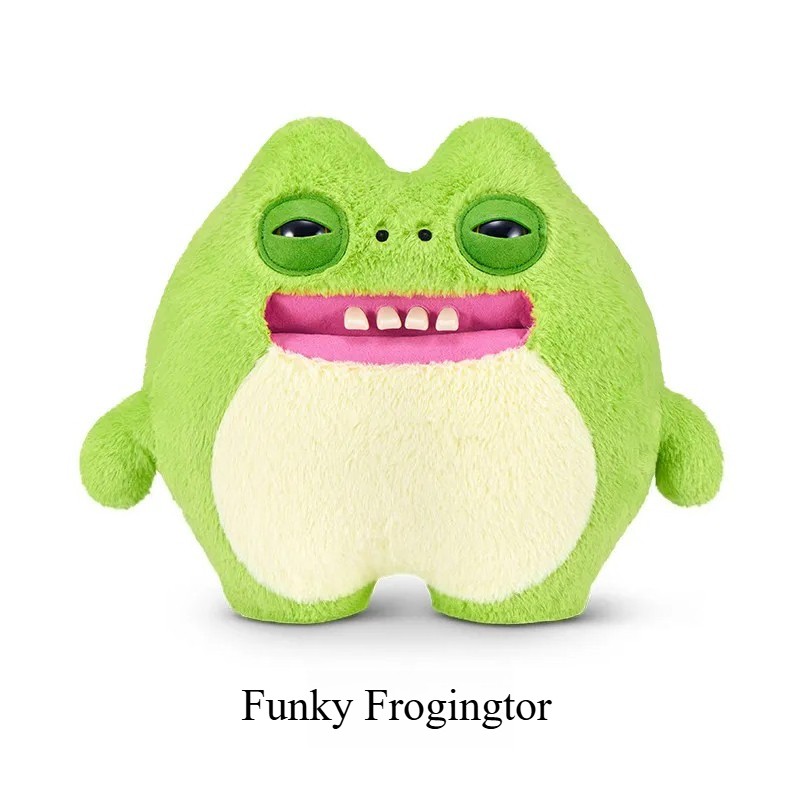 Fuggler Chunky Fuggs 15″ Hippo Monster Squishy Plush Funny Tooth Ugly Cute 38cm