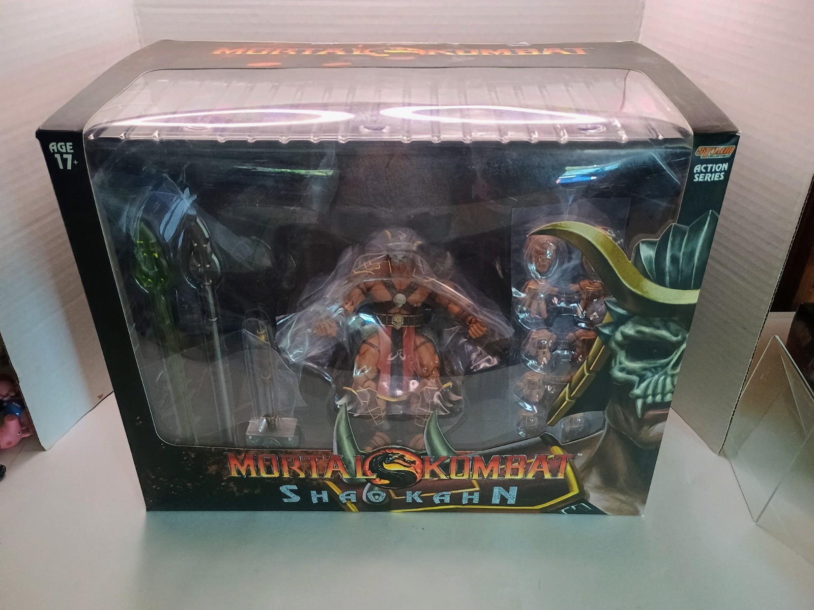 Shao Kahn 1:10 Scale I Mortal Kombat (MK2) I Storm Collectibles Used Complete