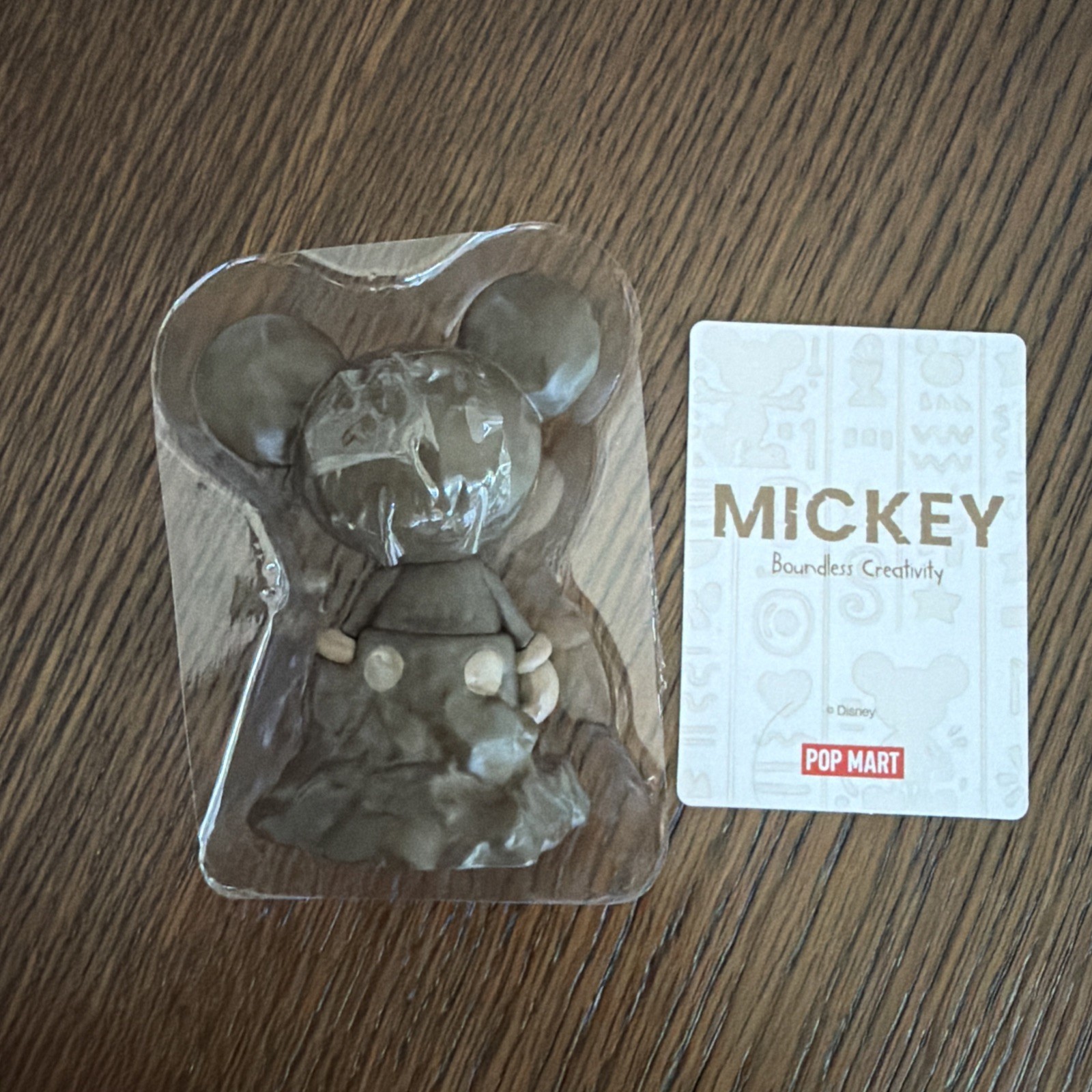 Authentic Pop Mart DISNEY 3.9” MICKEY MOUSE BOUNDLESS CREATIVITY CLAY MICKEY