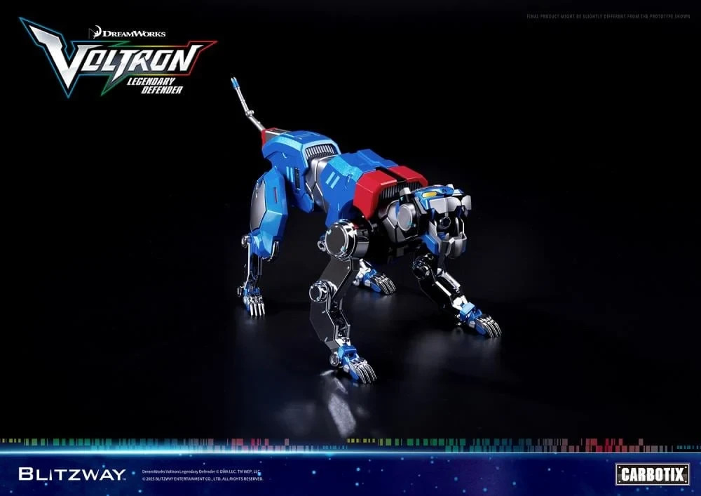 Voltron Legendary Defender Carbotix 10th Anniversary Standard Edition Figure