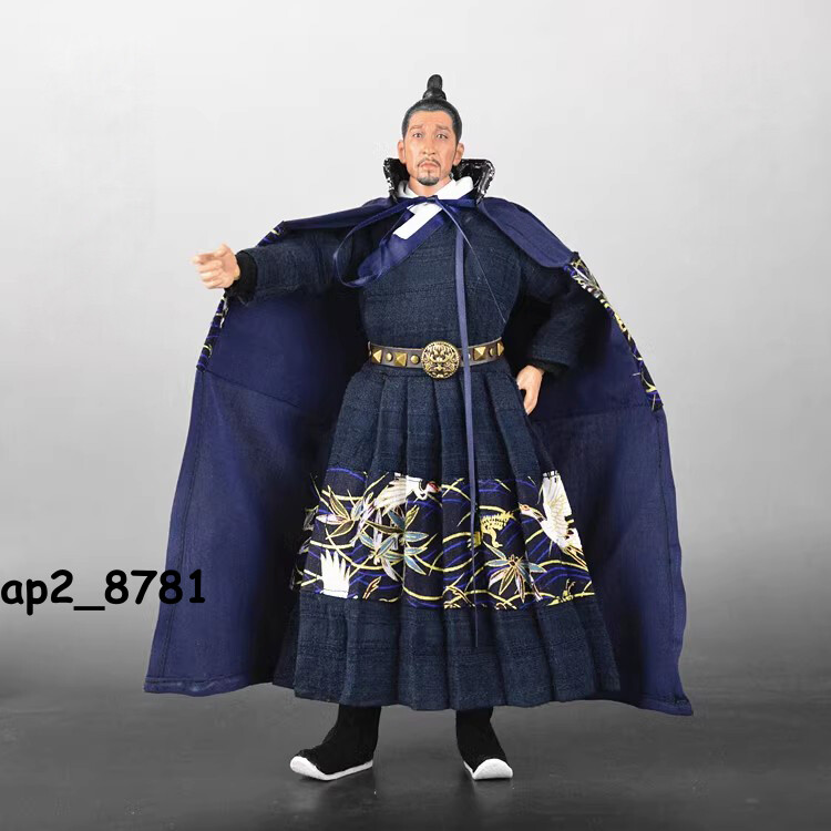 1/6 China Ming Dynasty Flying Fish Suit Cloak Hanfu Clothes F 12” Action Figure