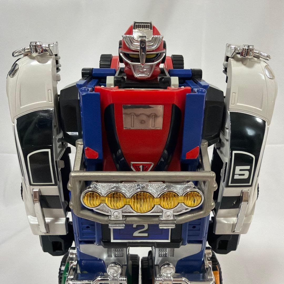 Power Rangers Carranger DX RV Robo Turbo Megazord Bandai Japan Used