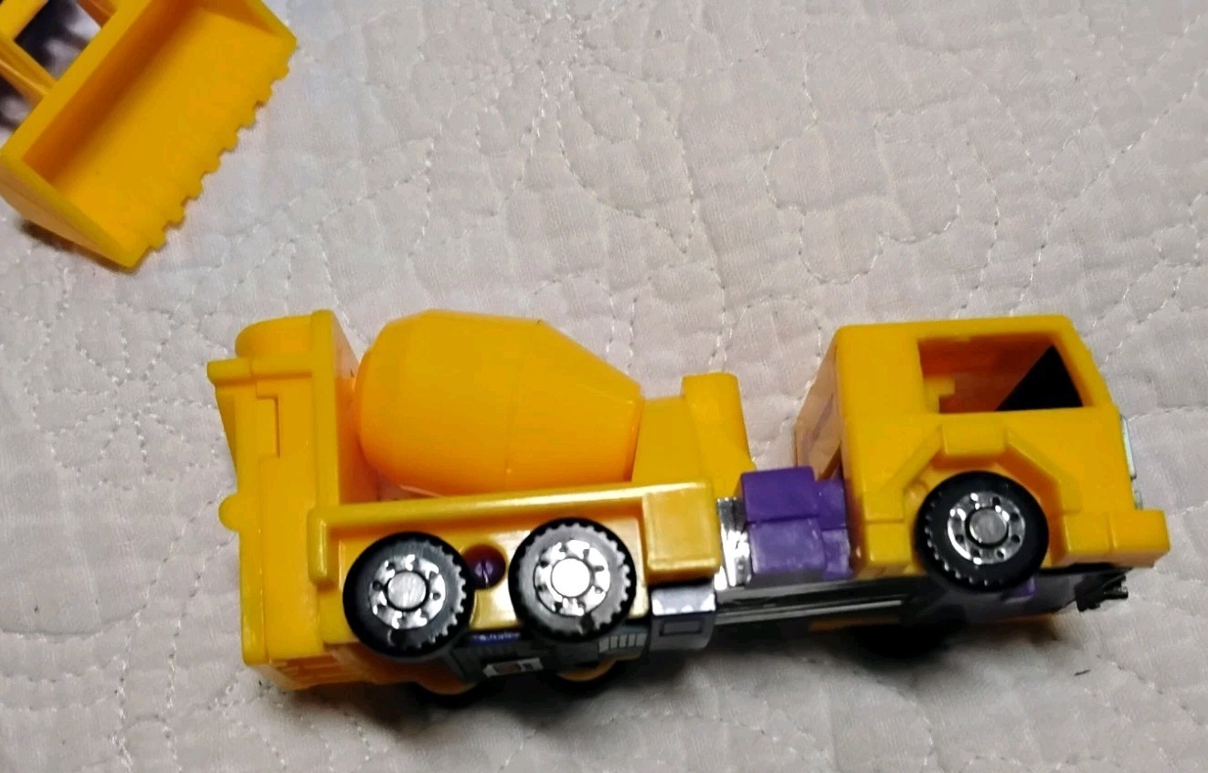 Vtg 1984 Transformers Constructicon Action Figures Accessory Lot Hasbro 1 Owner
