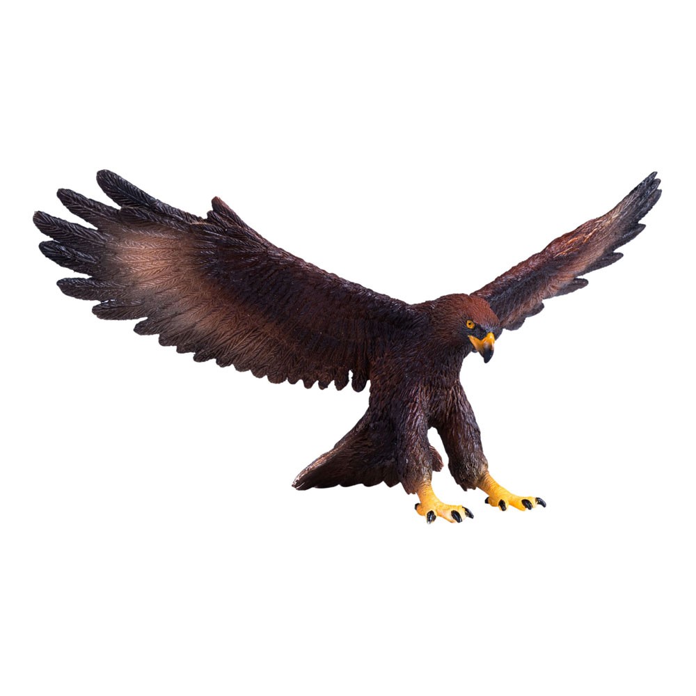 MOJO Wildlife & Woodland Golden Eagle Toy Figure, 3 Years and Above, Brown (3810