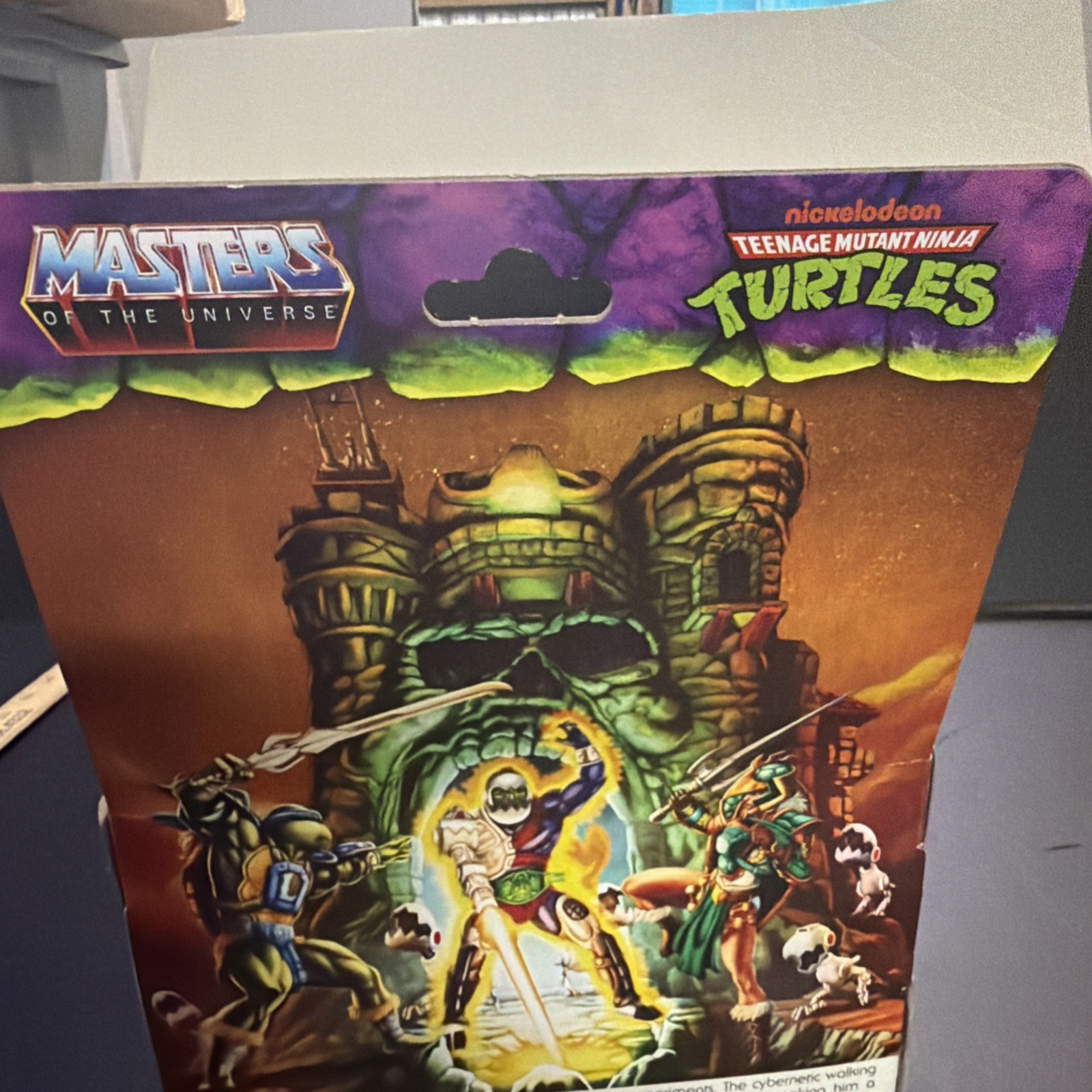 MOTU TMNT Turtles Of Grayskull Mouse-Jaw With Mouser Baf Metal-Boto Target NIB