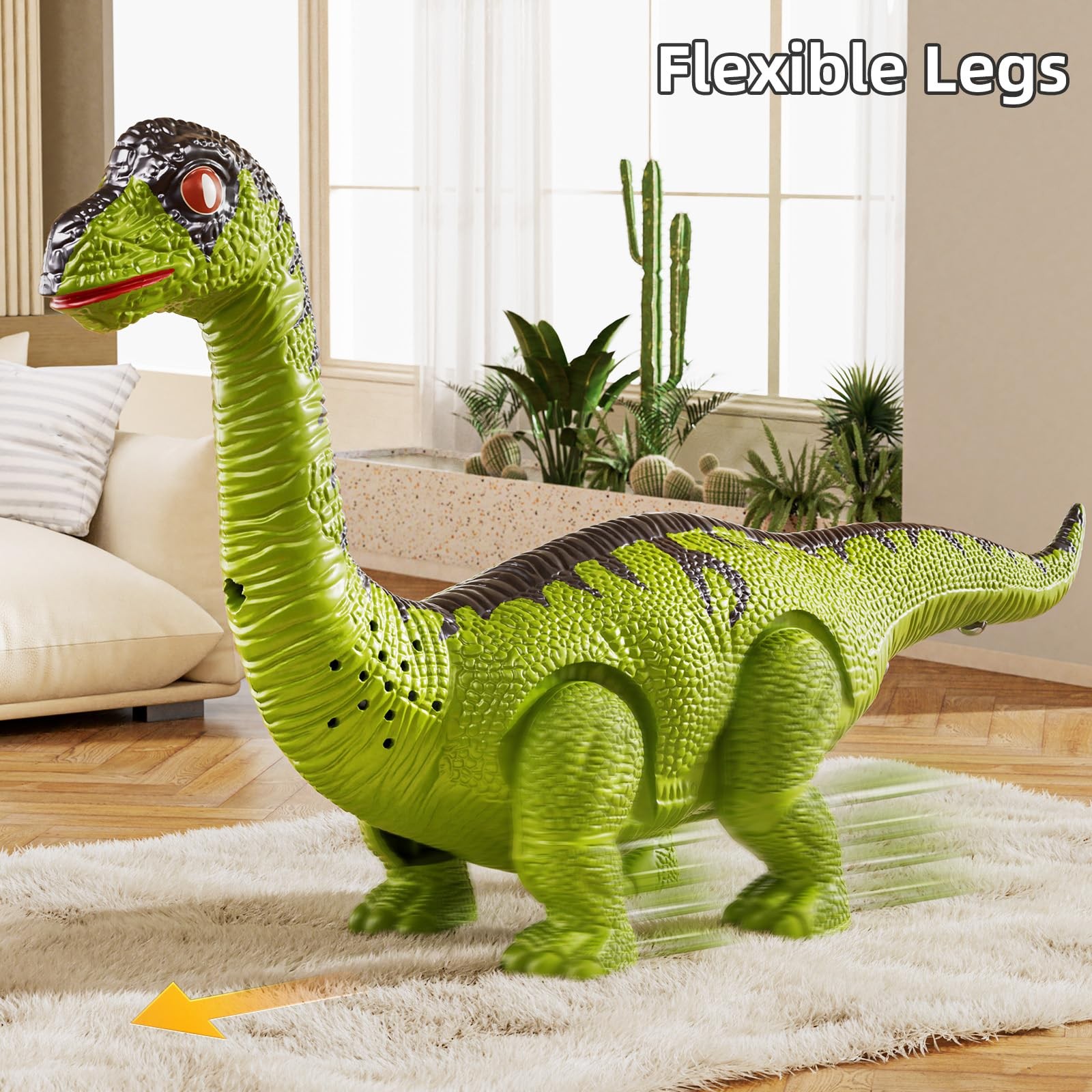 JUKUDAHU Dinosaur Toys for Kids 3 4 5 6 7 8 Years Old – Electronic Walking Di…