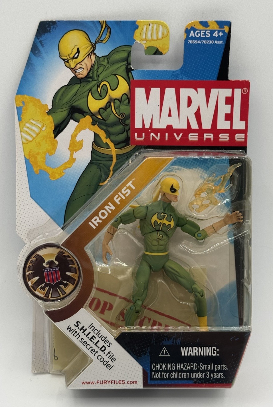 2008 MARVEL UNIVERSE IRON FIST SERIES 1 – 017 – 3.75″ FIGURE NEW