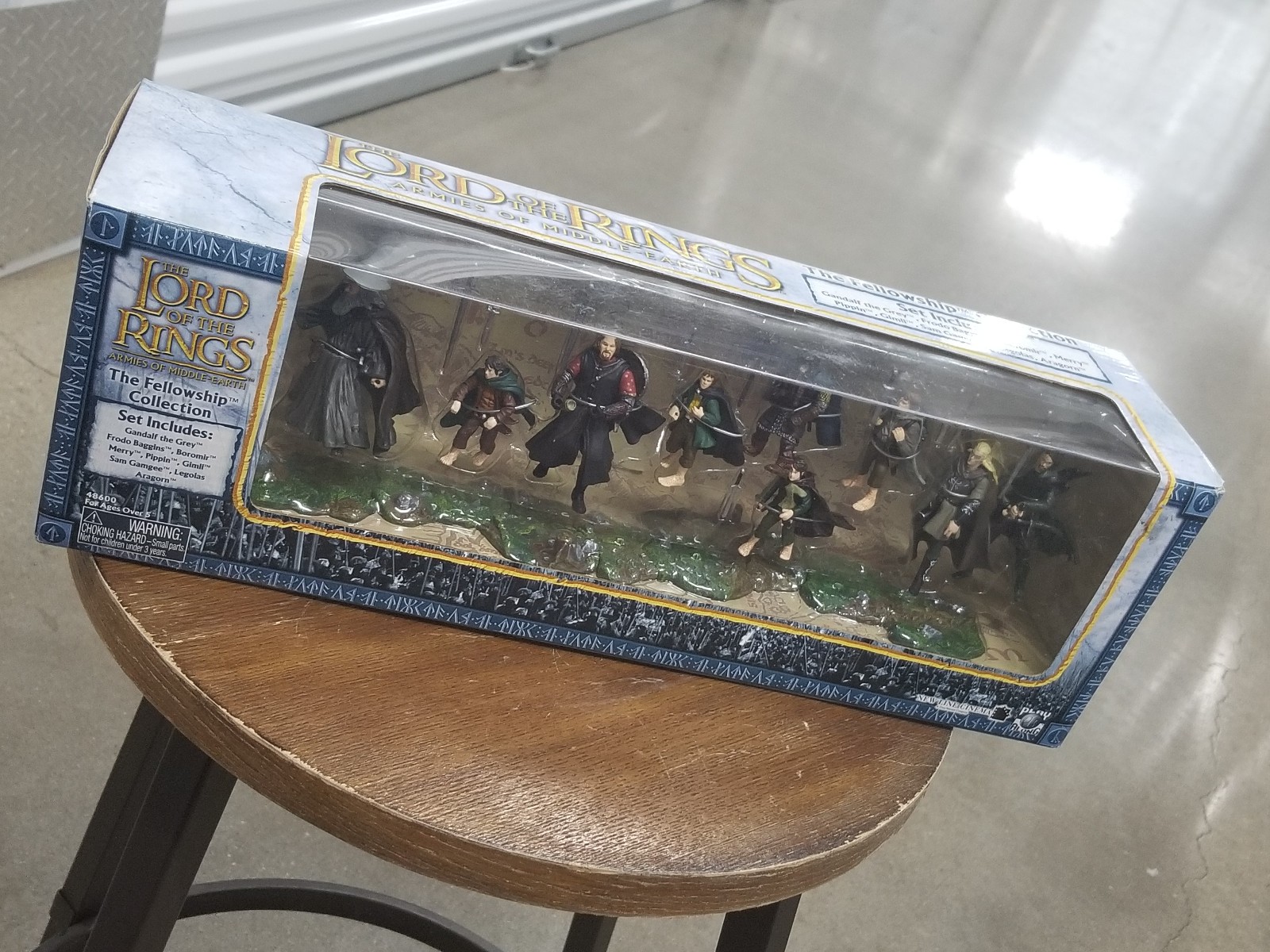 LORD of the RINGS Fellowship Collection Action Figure SET Armies Of Middle Earth