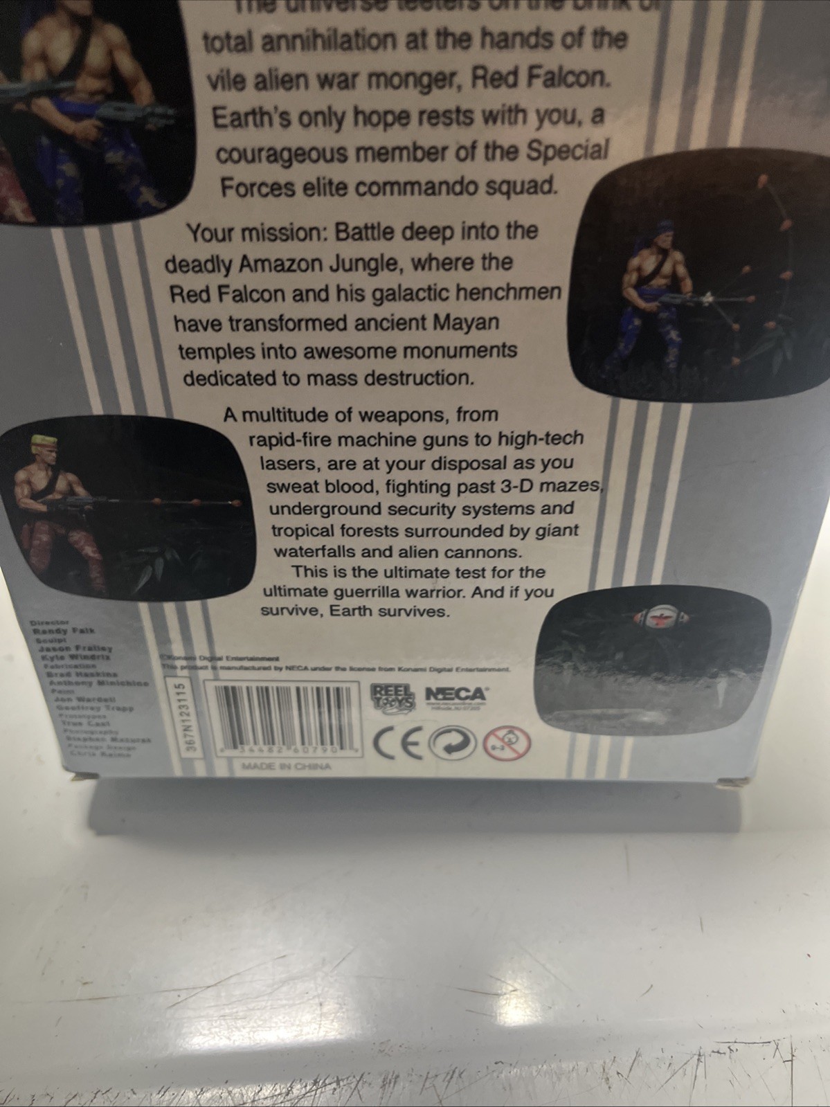 NECA Contra NES Bill & Lance Video Game Appearance 7 Inch-read description.