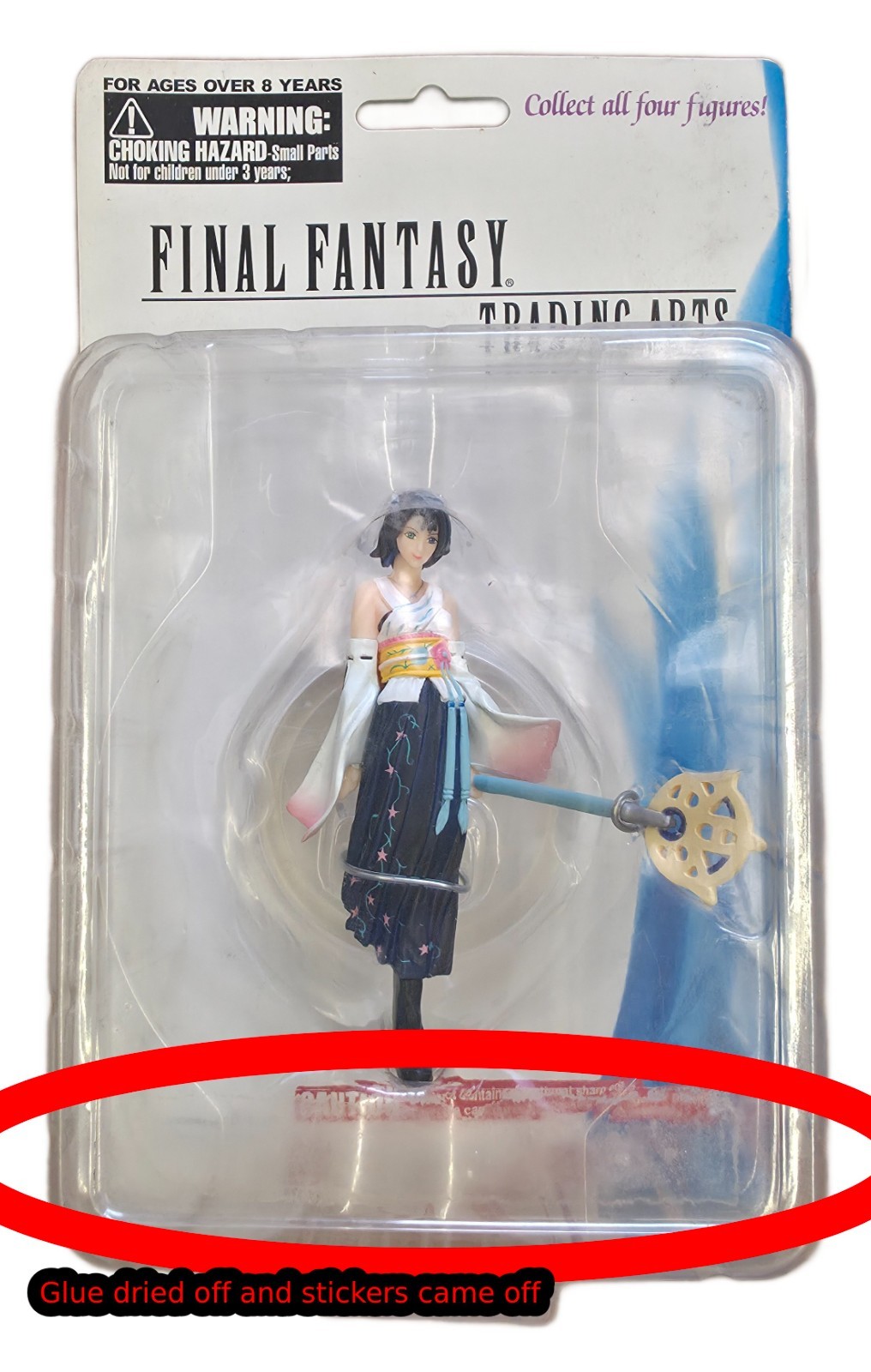 SUBPAR Packaging Square Enix Final Fantasy X Yuna Trading Arts Mini Figure