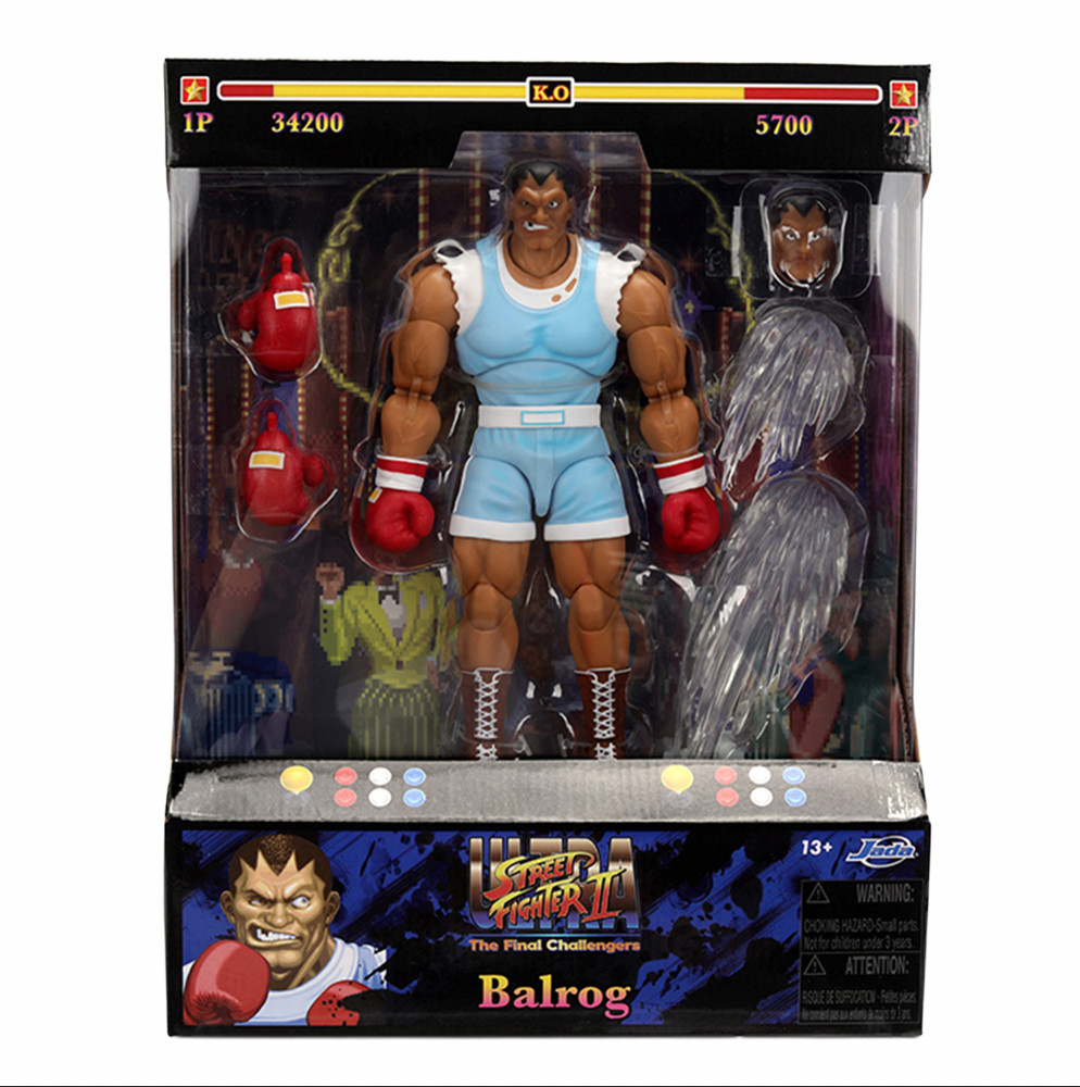 Balrog (Street Fighter II, Jada Toys) SEALED