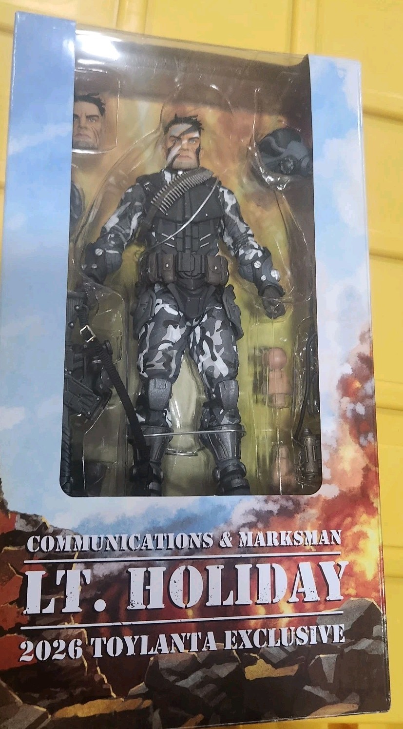 2026 Four Horsemen Mythic Legions: Lt. Holiday (Toylanta Exclusive Figure) Sh#1