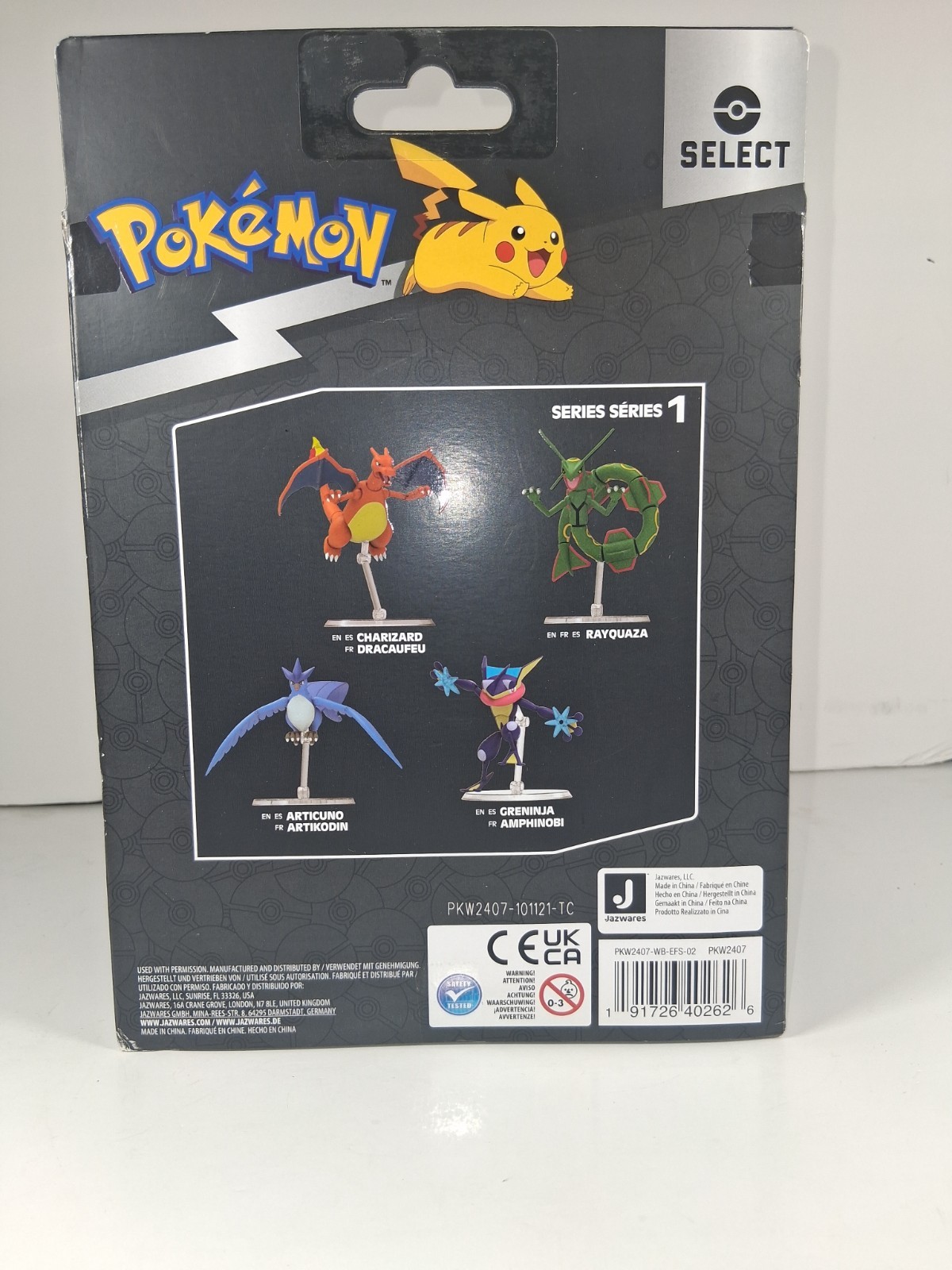 Charizard Pokemon Select Articulated 6” Action Figure Series 1 Jazwares Sealed
