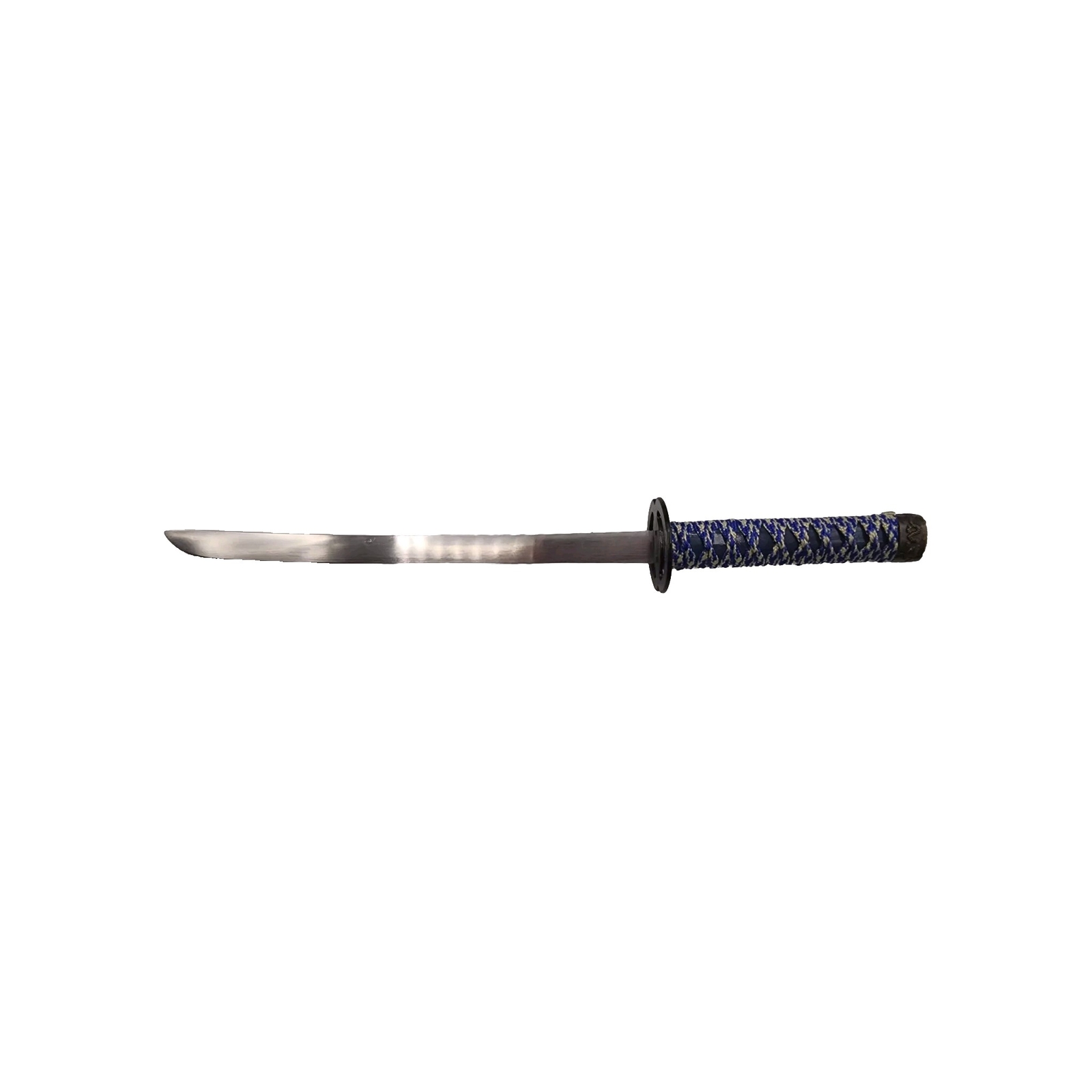 Blue Japanese Metal Katana Samurai Sword With Sheath Model 13.5″