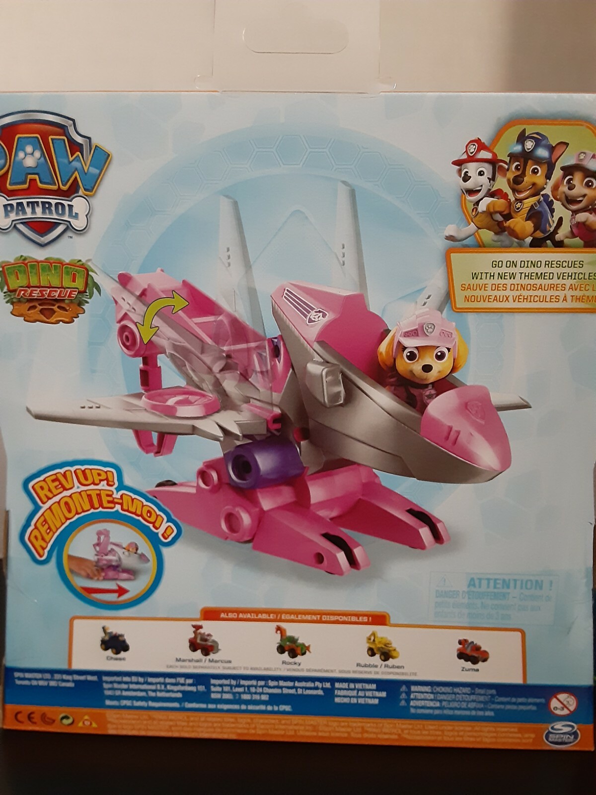 Nickelodeon Paw Patrol Skye Deluxe Vehicle and Action Figure – Multicoloured