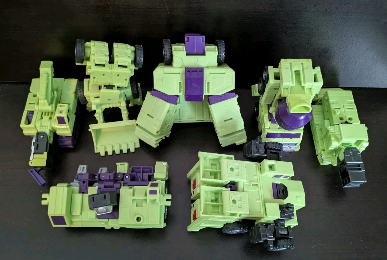 Transformers Studio Series 86 Constructicon Devastator COMPLETE SET