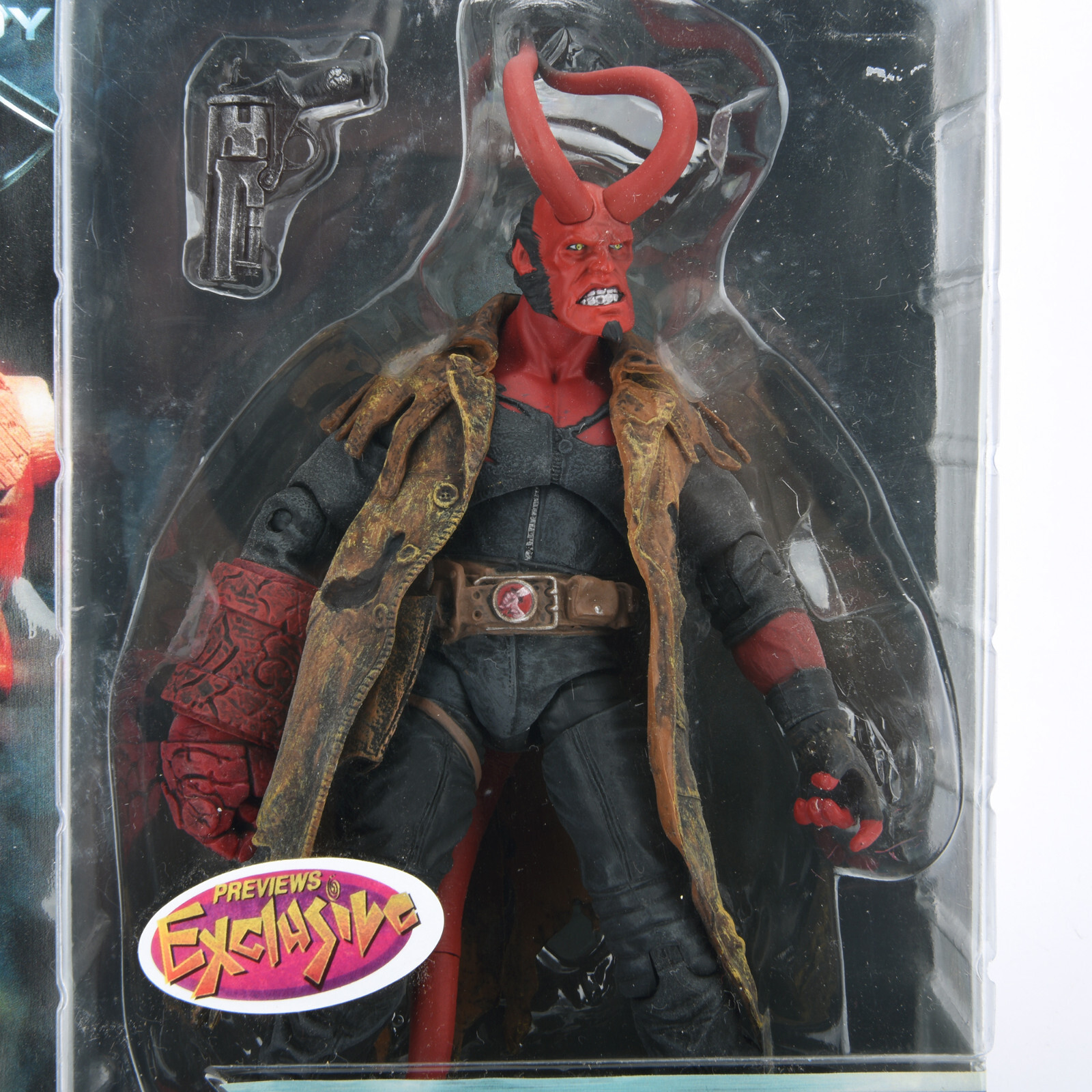 Hellboy Battle Damaged HB 7″ Action Figure Exclusive 1/12 Scale Doll Horn Toys