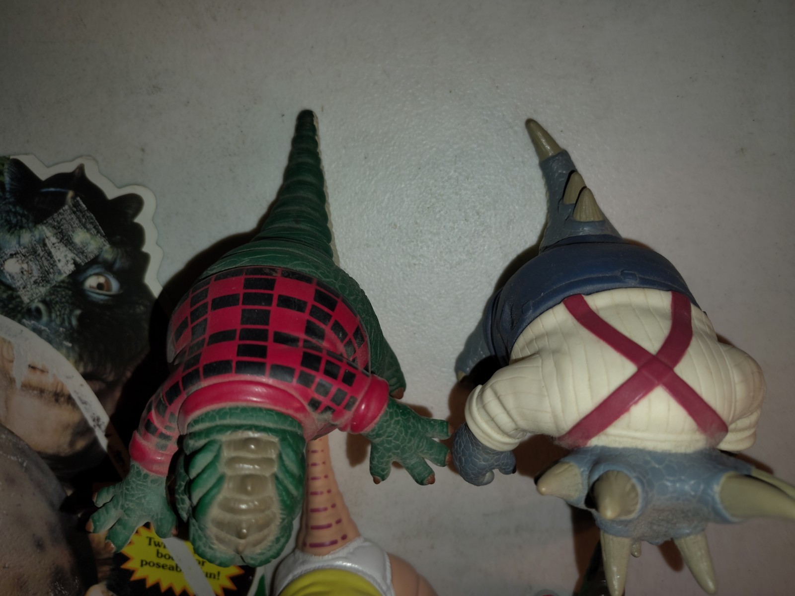 Disney Dinosaurs TV Show Figure Set Lot COMPLETE 6 SINCLAIR FAMILY 1991 HASBRO