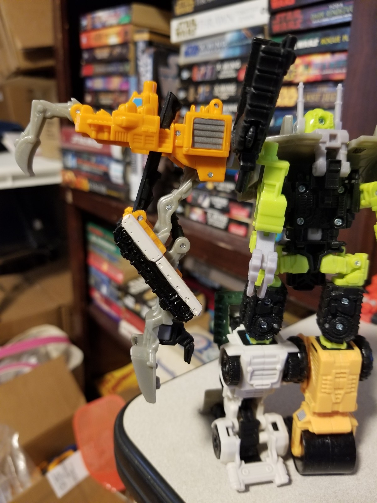 Transformers Power Core Combiner Steamhammer & Constructicons Complete