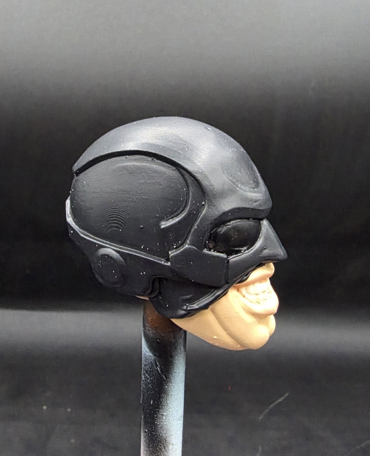 Hot Toys Custom Black Noir Goofy Head 1/6 Scale Painted