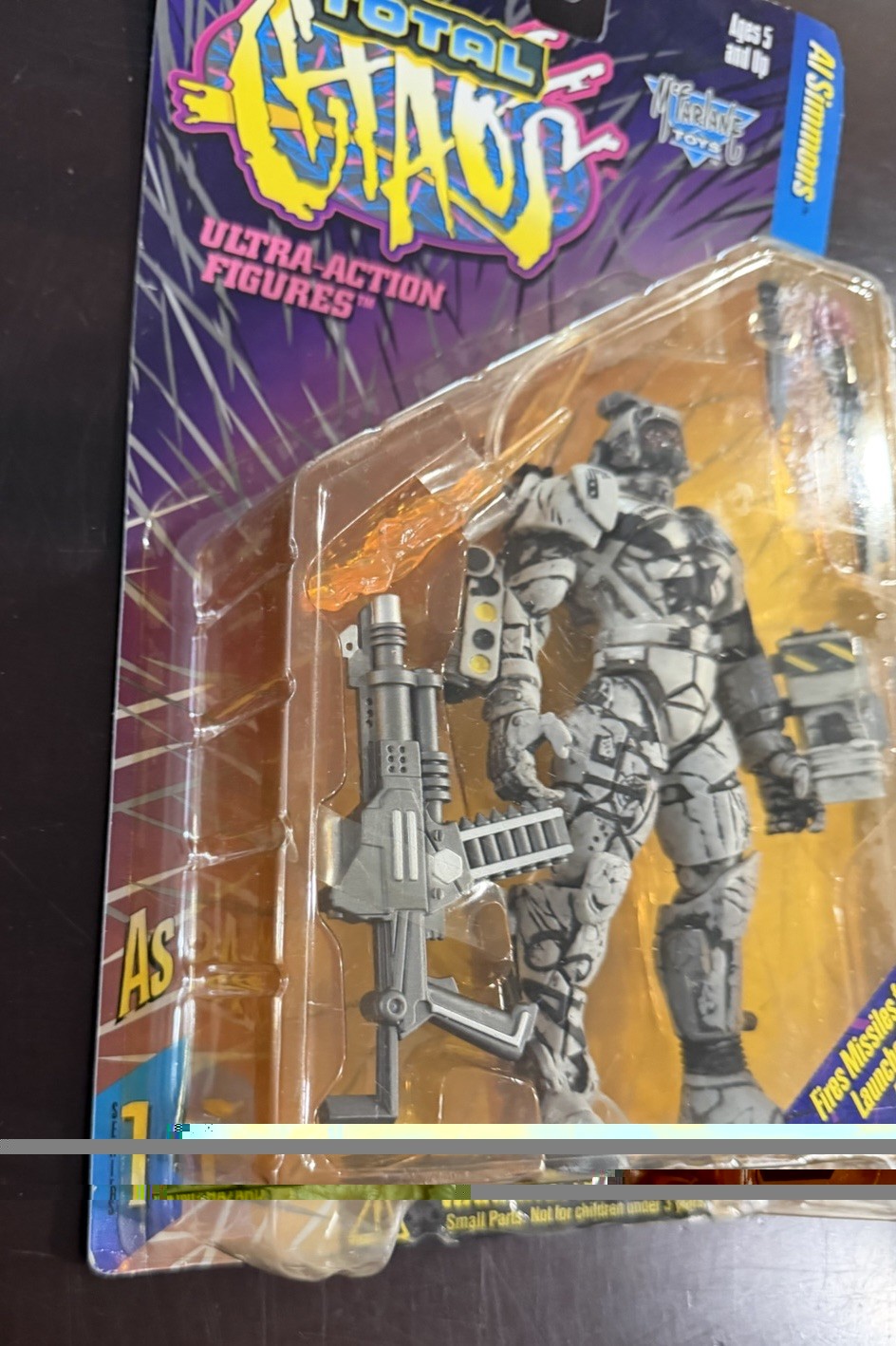 VTG 1997 TOTAL CHAOS BLITZ & Al Simmons MCFARLANE TOYS ACTION FIGURE BRAND NEW