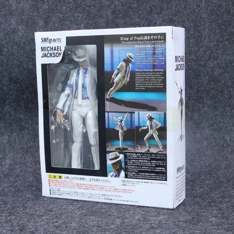 Michael Jackson Smooth Criminal Moonwalk Action Figure Model Toys With Box