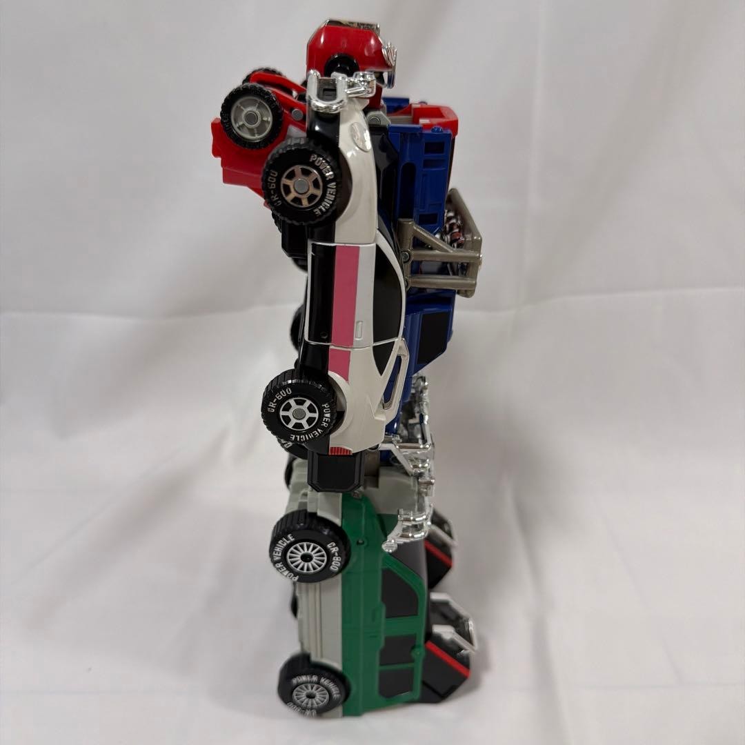 Power Rangers Carranger DX RV Robo Turbo Megazord Bandai Japan Used