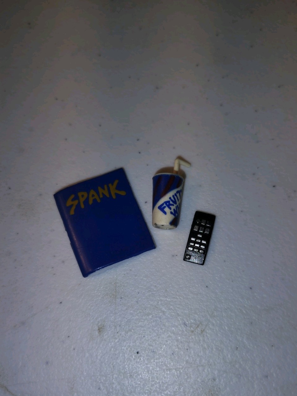 Beavis And Butthead Action Figure Accessories Vintage 1990s Controller Drink Mag